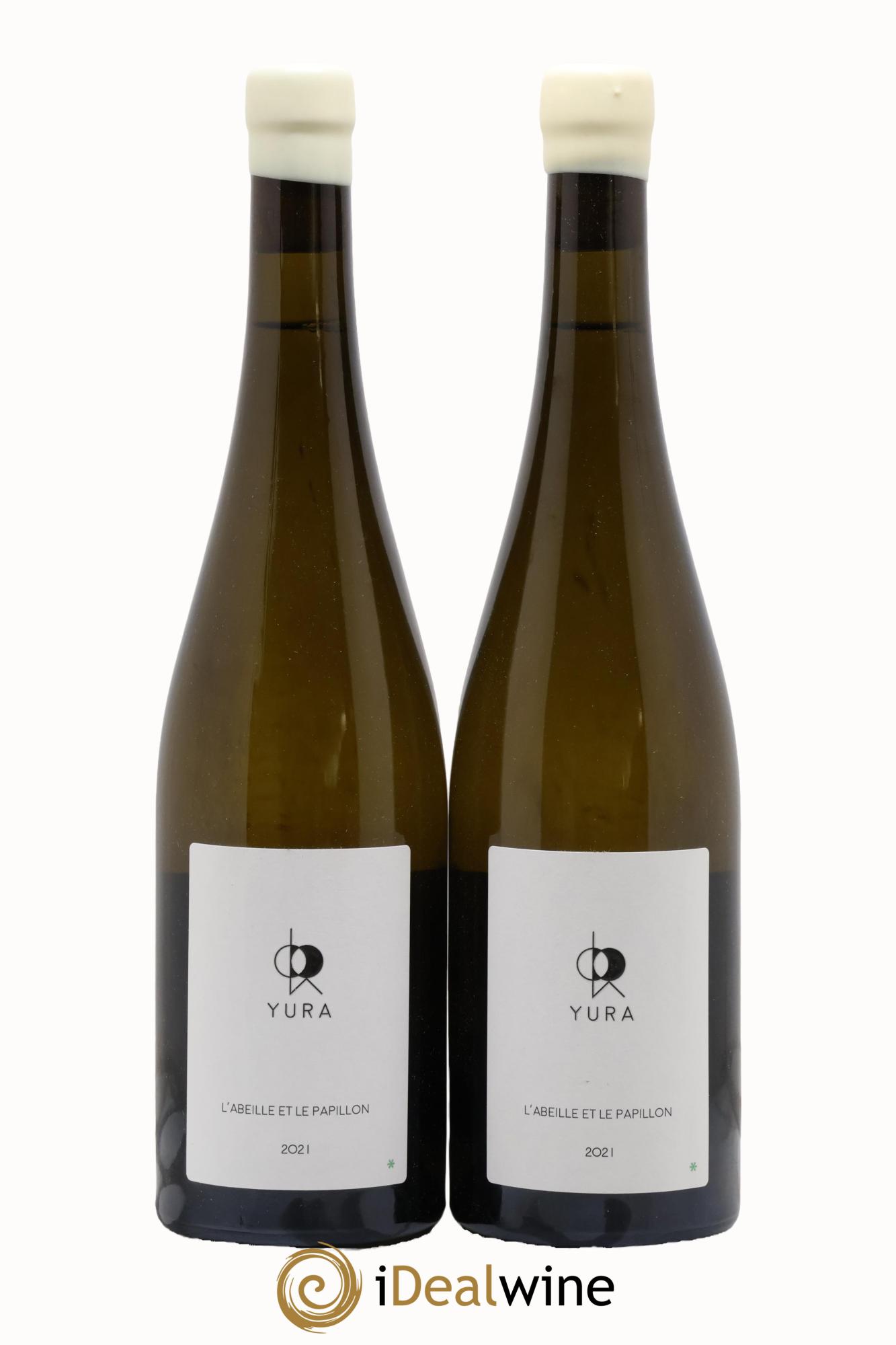 Alsace L'abeille et le papillon Jintaro Yura 2021 - Lot de 2 bouteilles - 0