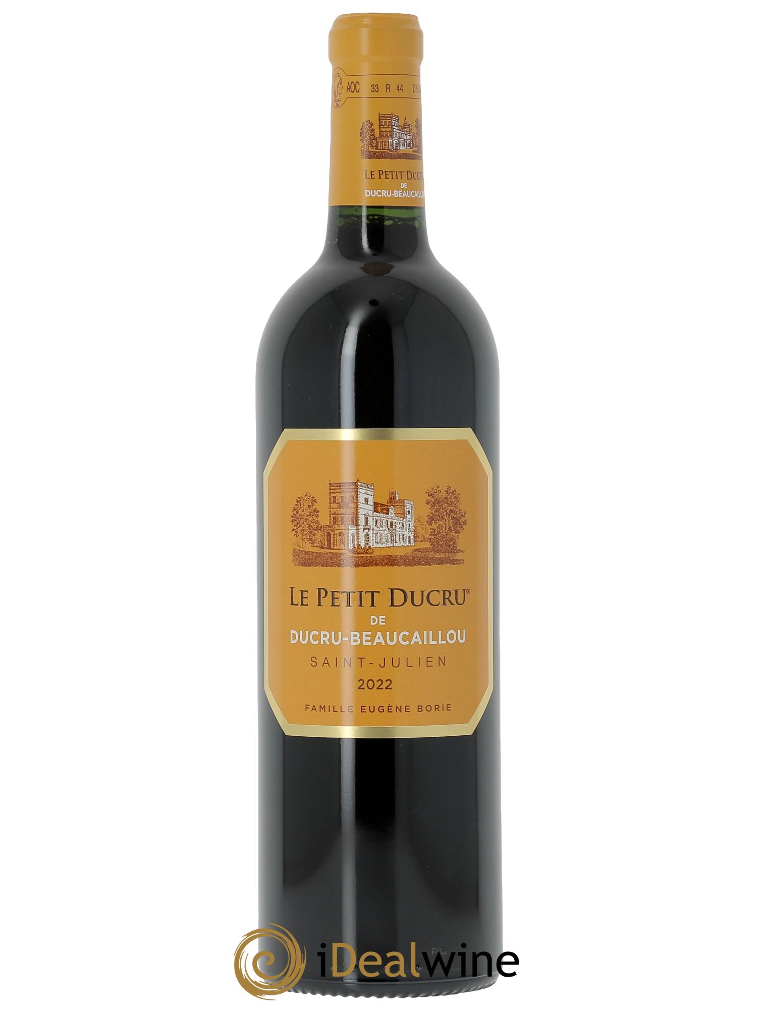 Le Petit Ducru de Ducru-Beaucaillou (CBO à partir de 6 bts) 2022 - Lot de 1 bouteille - 0