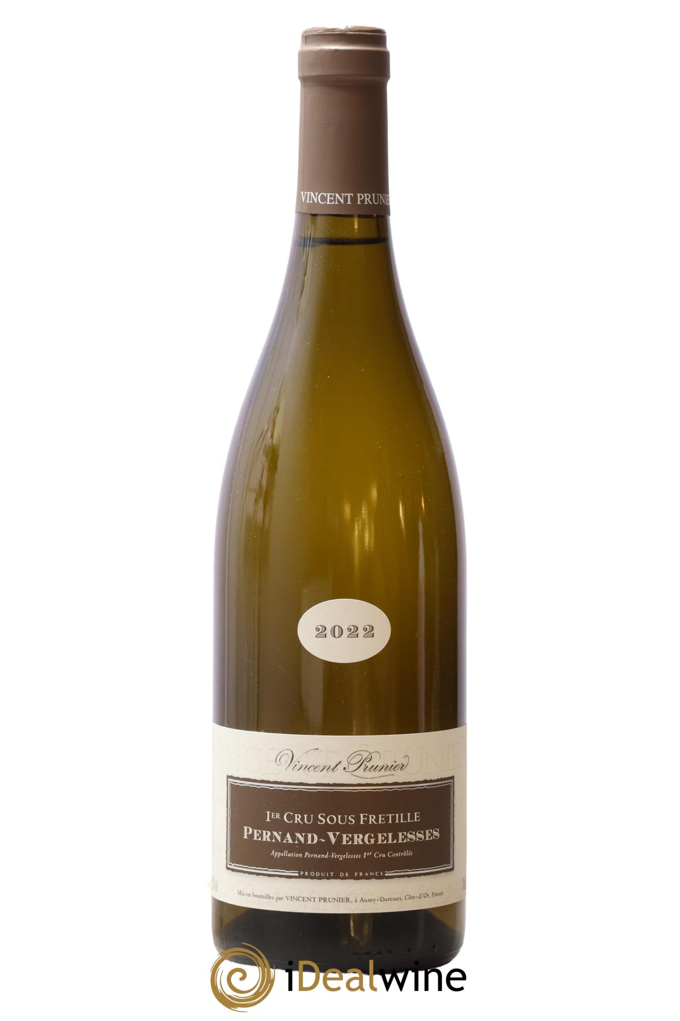 Pernand-Vergelesses 1er Cru Sous Frétille Vincent Prunier 2022 - Posten von 1 Flasche - 0