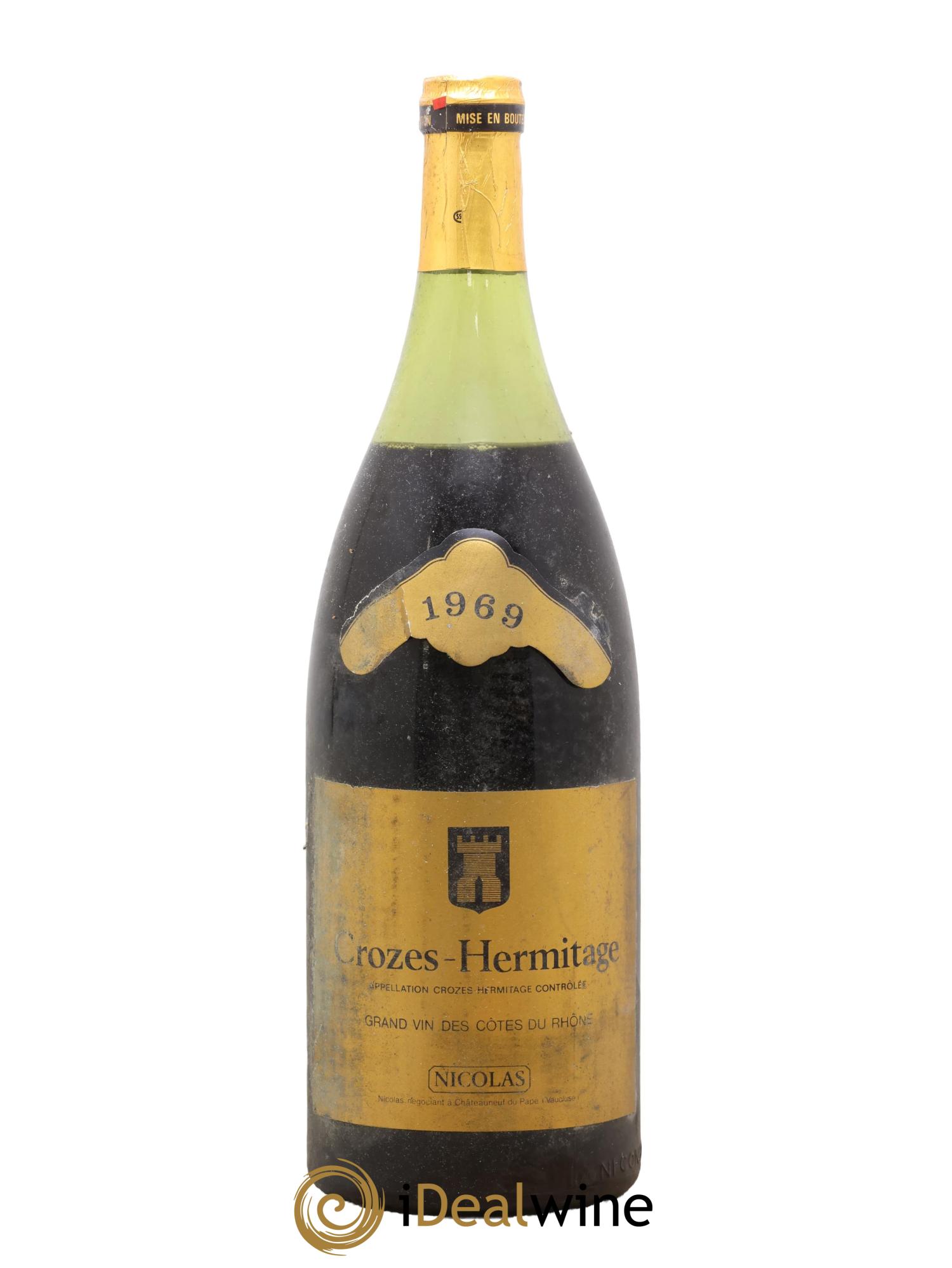 Crozes-Hermitage Nicolas 1969 - Lot de 1 magnum - 0