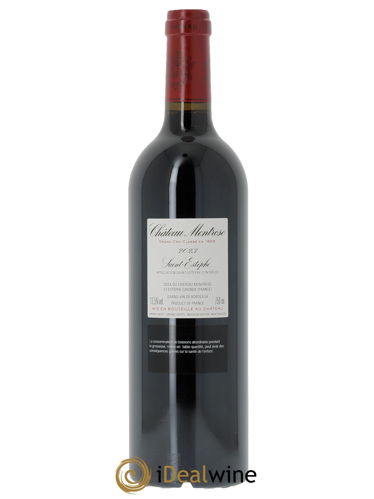 Château Montrose 2ème Grand Cru Classé (CBO à partir de 6 bts) 2023 - Lot de 1 bouteille - 1