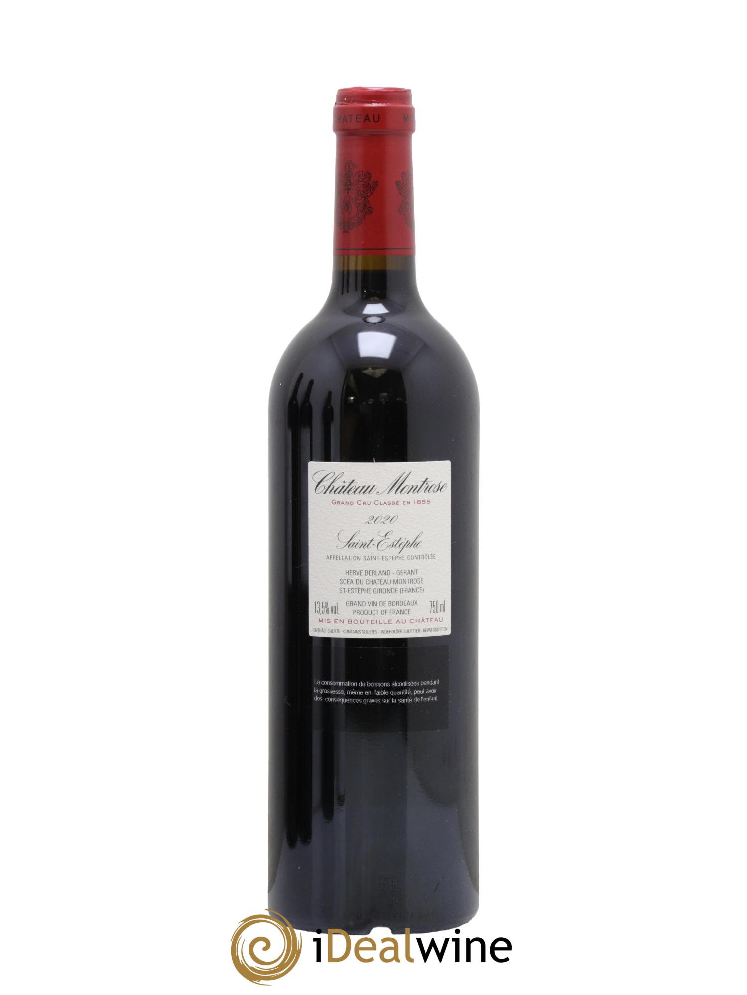 Château Montrose 2ème Grand Cru Classé 2020 - Lotto di 1 bottiglia - 1