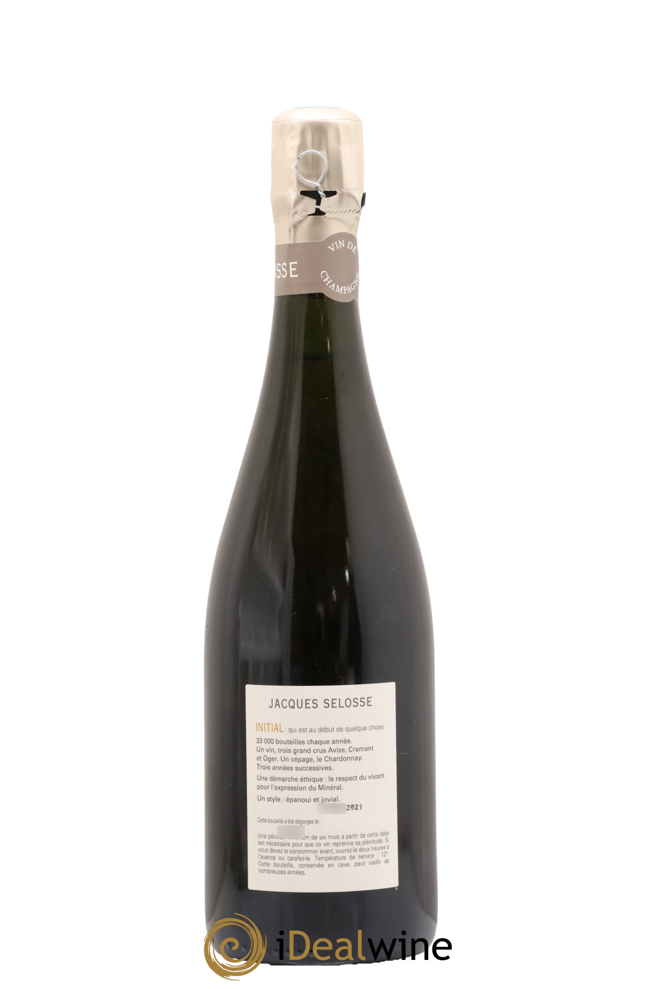 Initial Brut Jacques Selosse - Lot de 1 bouteille - 1