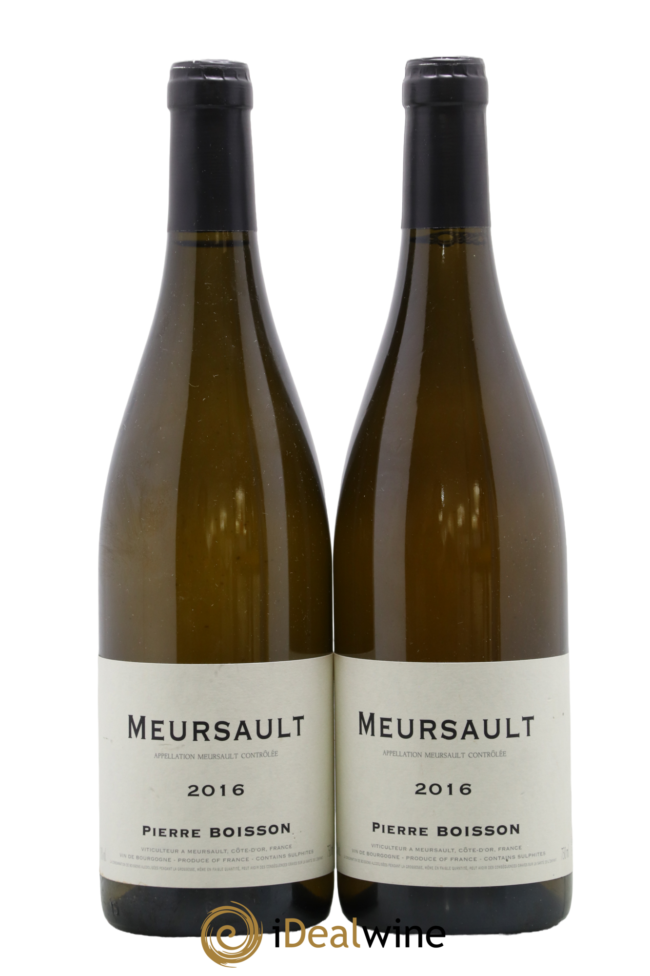 Meursault Pierre Boisson (Domaine) 2016 - Lot of 2 bottles - 0