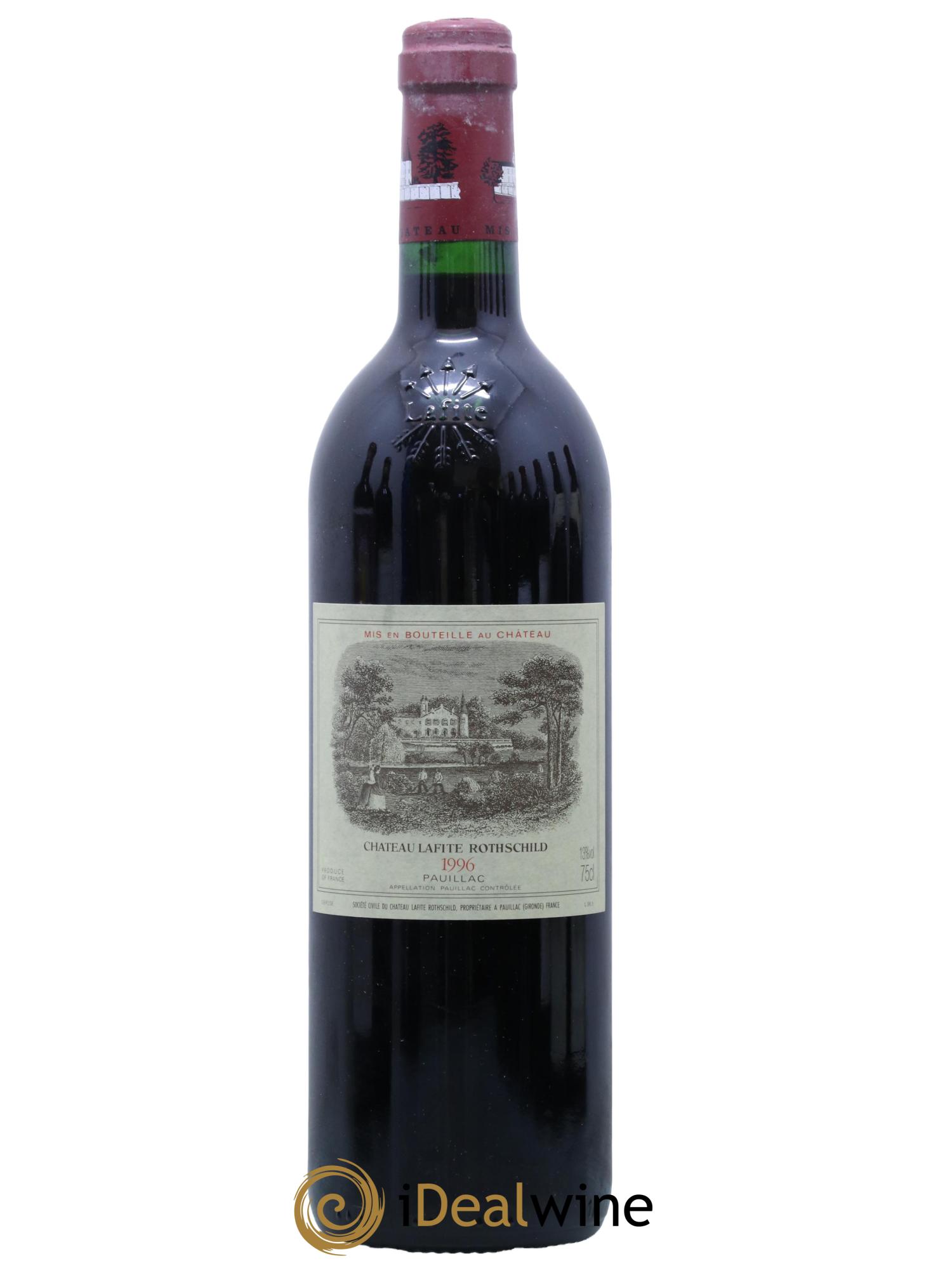Château Lafite Rothschild 1er Grand Cru Classé 1996 - Lot de 1 bouteille - 0