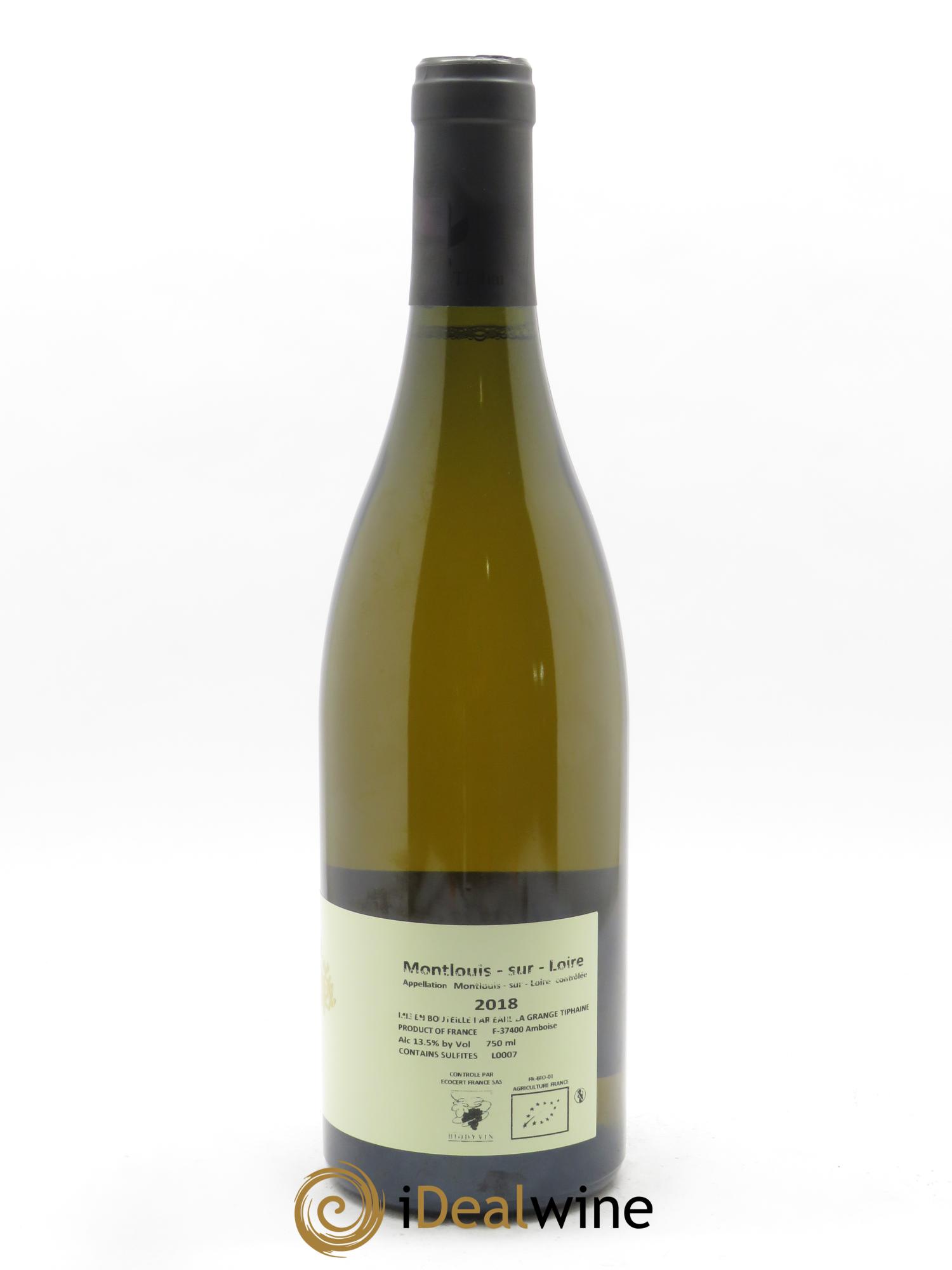 Montlouis-sur-Loire Buisson Viau La Grange Tiphaine  2018 - Lotto di 1 bottiglia - 1