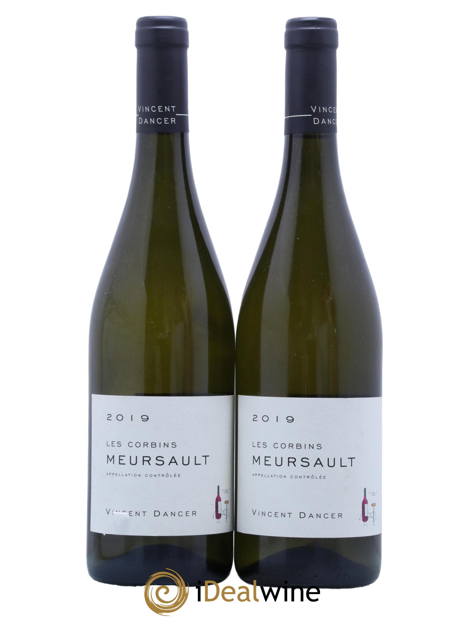 Meursault Les Corbins Vincent Dancer 2019 - Lotto di 2 bottiglie - 0