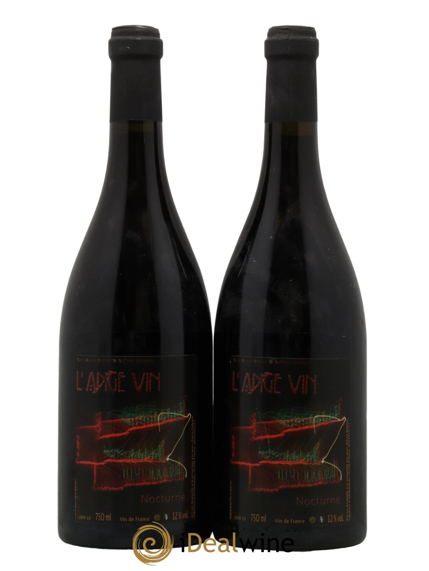 Vin de France Nocturne Jean-Pierre Robinot 2018 - Lot de 2 bouteilles - 0