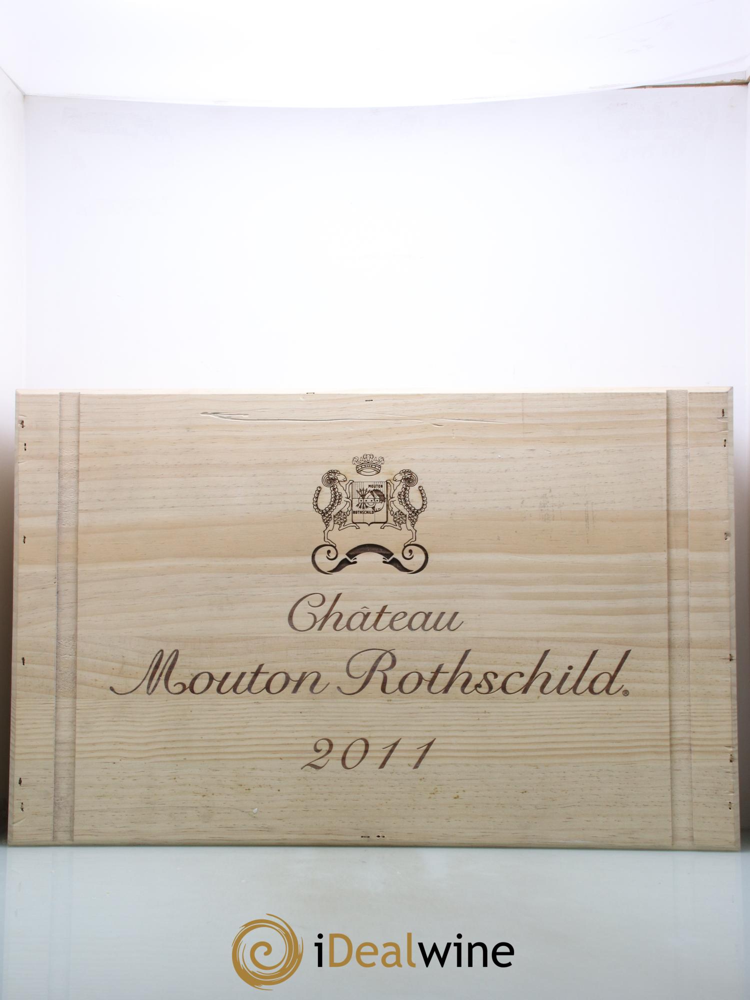 Château Mouton Rothschild 1er Grand Cru Classé 2011 - Lot de 6 bouteilles - 6