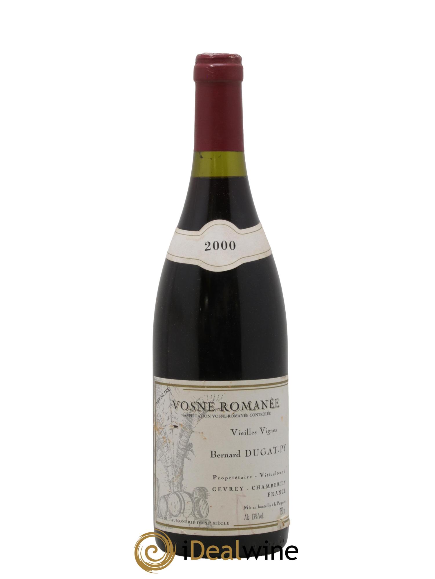Vosne-Romanée Vieilles Vignes Dugat-Py 2000 - Lot de 1 bouteille - 0