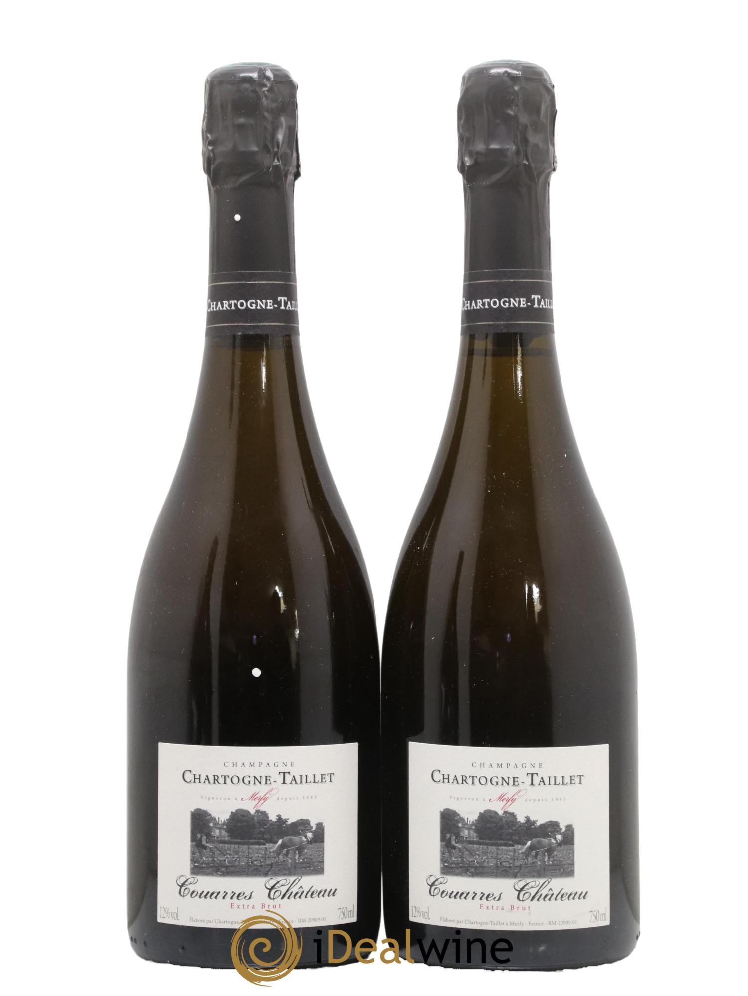 Les Couarres Château Extra-Brut Chartogne-Taillet 2012 - Lot de 2 bouteilles - 0