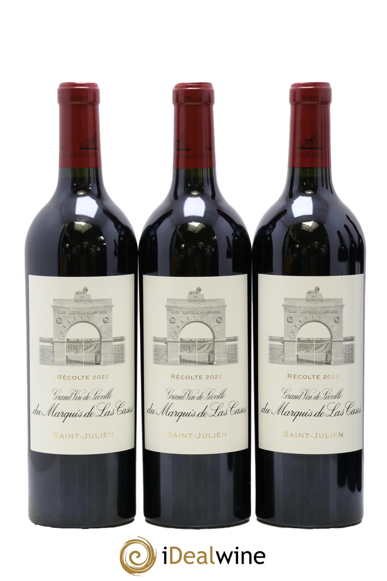 Château Léoville Las Cases 2ème Grand Cru Classé 2022 - Lote de 6 botellas - 3