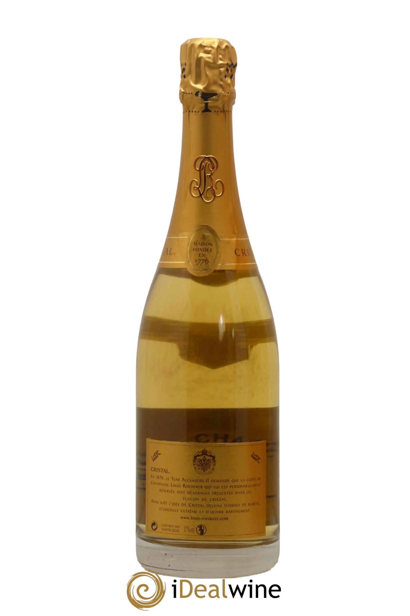 Cristal Louis Roederer 2004 - Lotto di 1 bottiglia - 2