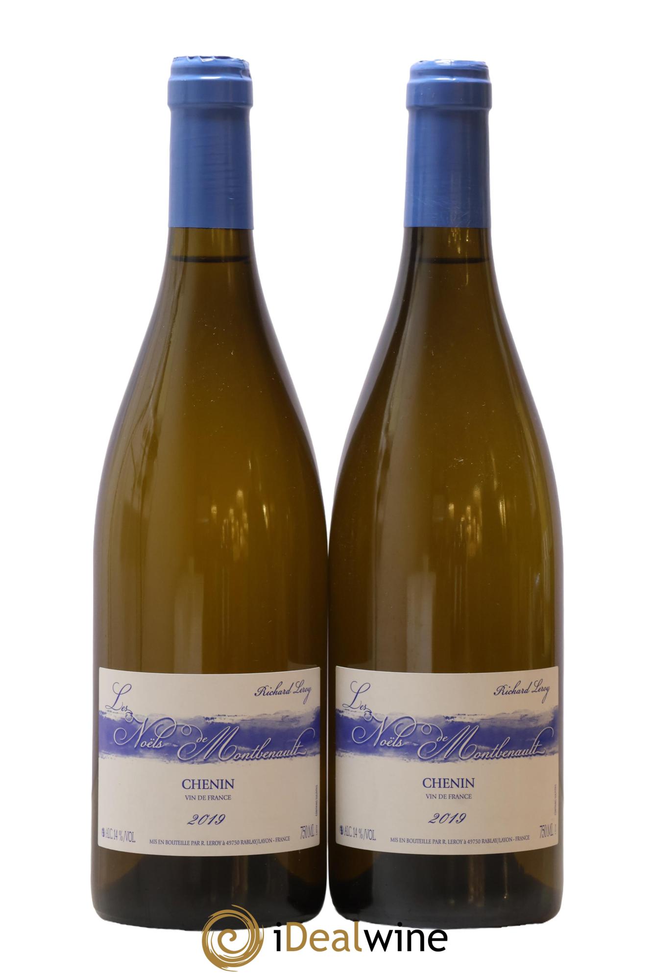 Vin de France Les Noëls de Montbenault Richard Leroy 2019 - Lot of 2 bottles - 0