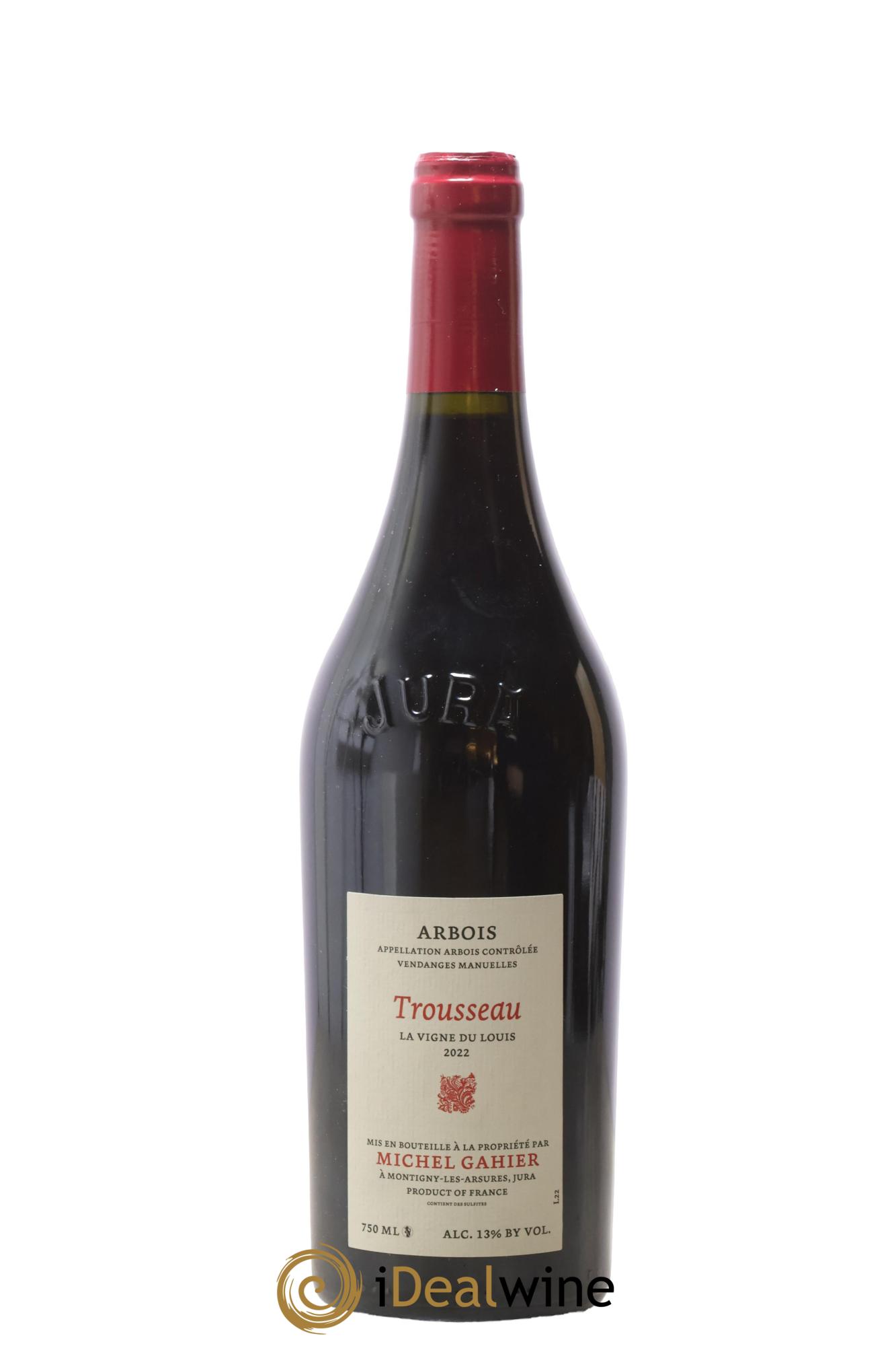 Arbois Trousseau La Vigne du Louis Michel Gahier 2022 - Lot de 1 bouteille - 0