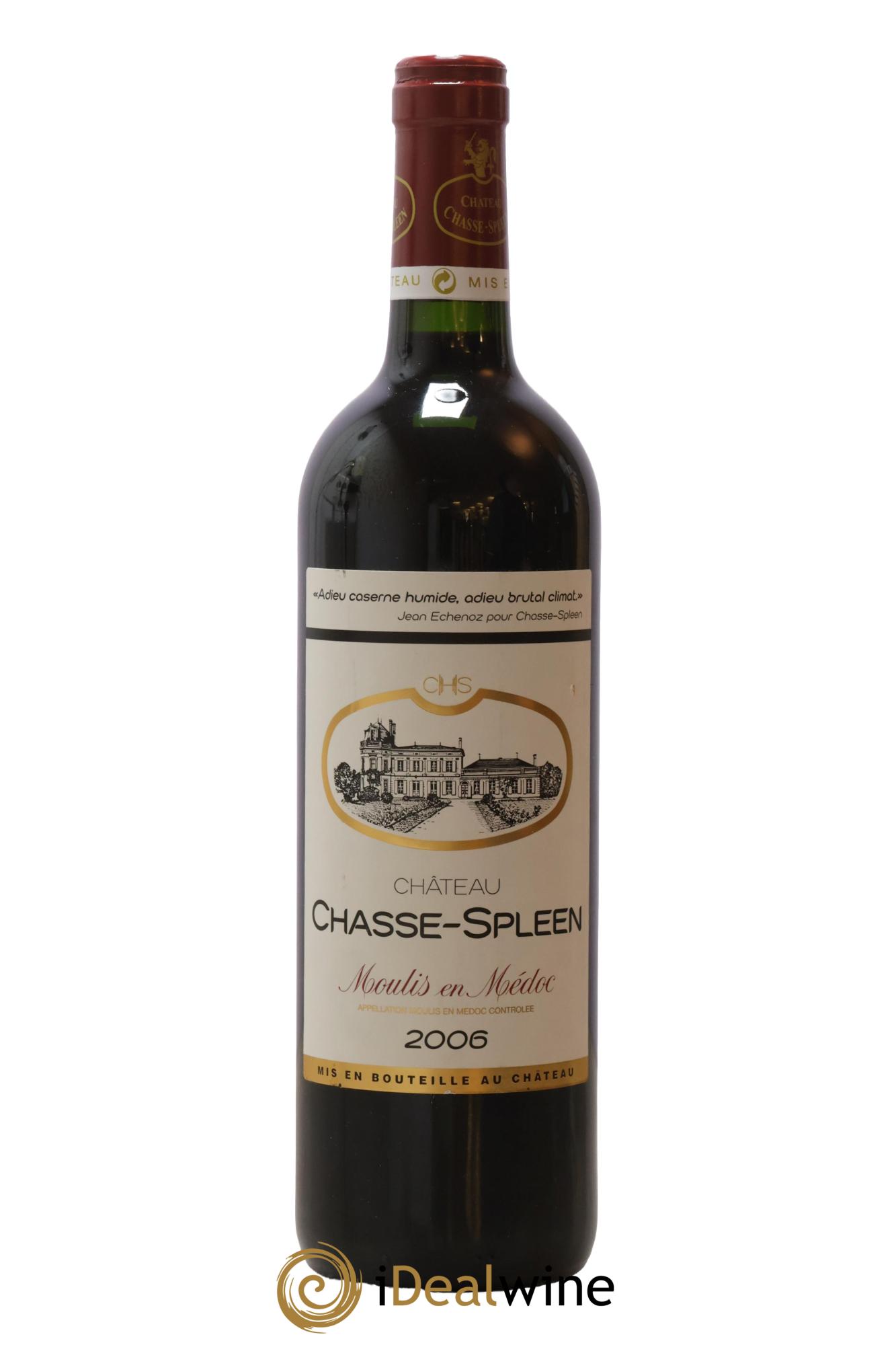 Château Chasse Spleen 2006 - Posten von 1 Flasche - 0