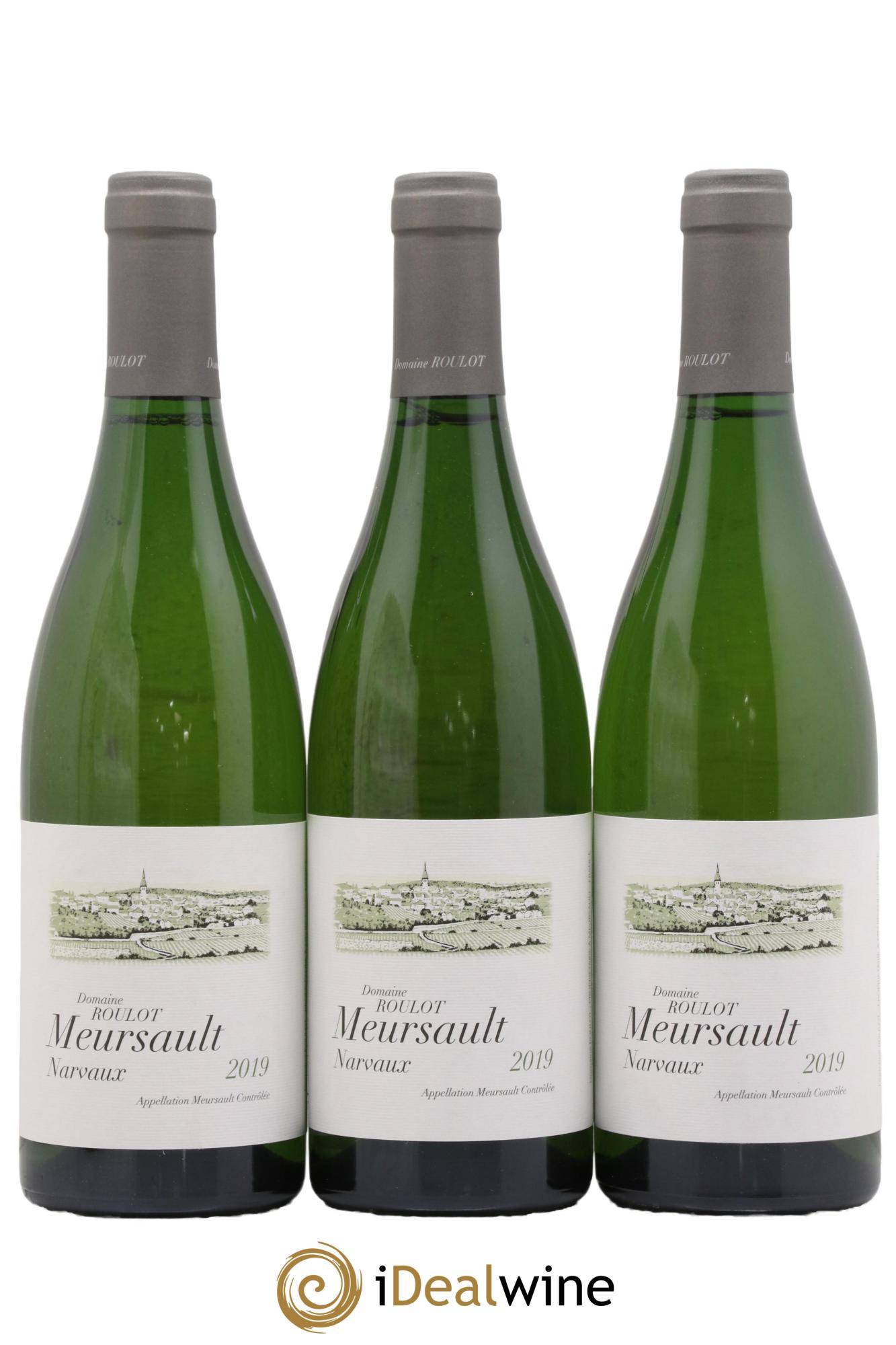 Meursault Les Narvaux Roulot (Domaine) 2019 - Lot de 3 bouteilles - 0