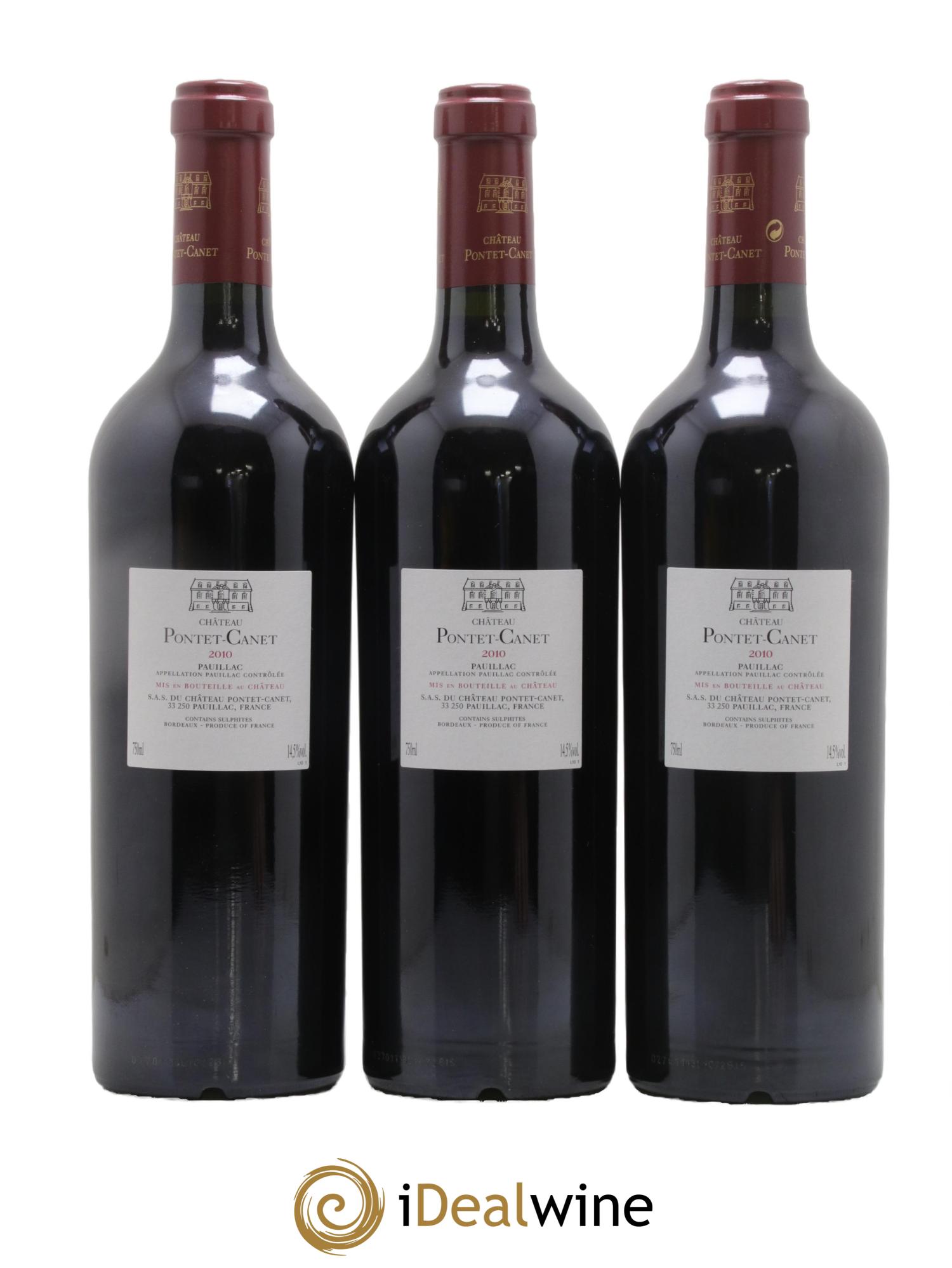 Château Pontet Canet 5ème Grand Cru Classé 2010 - Lotto di 6 bottiglie - 4
