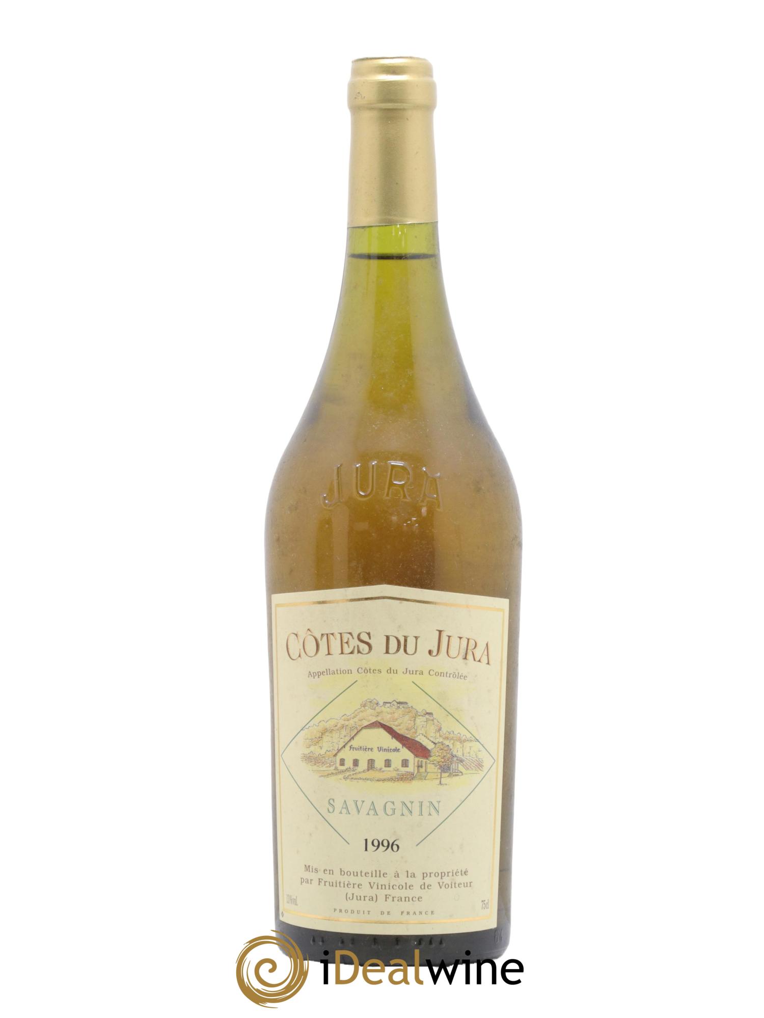 Côtes du Jura Savagnin Fruitière Vinicole 1996 - Lot de 1 bouteille - 0