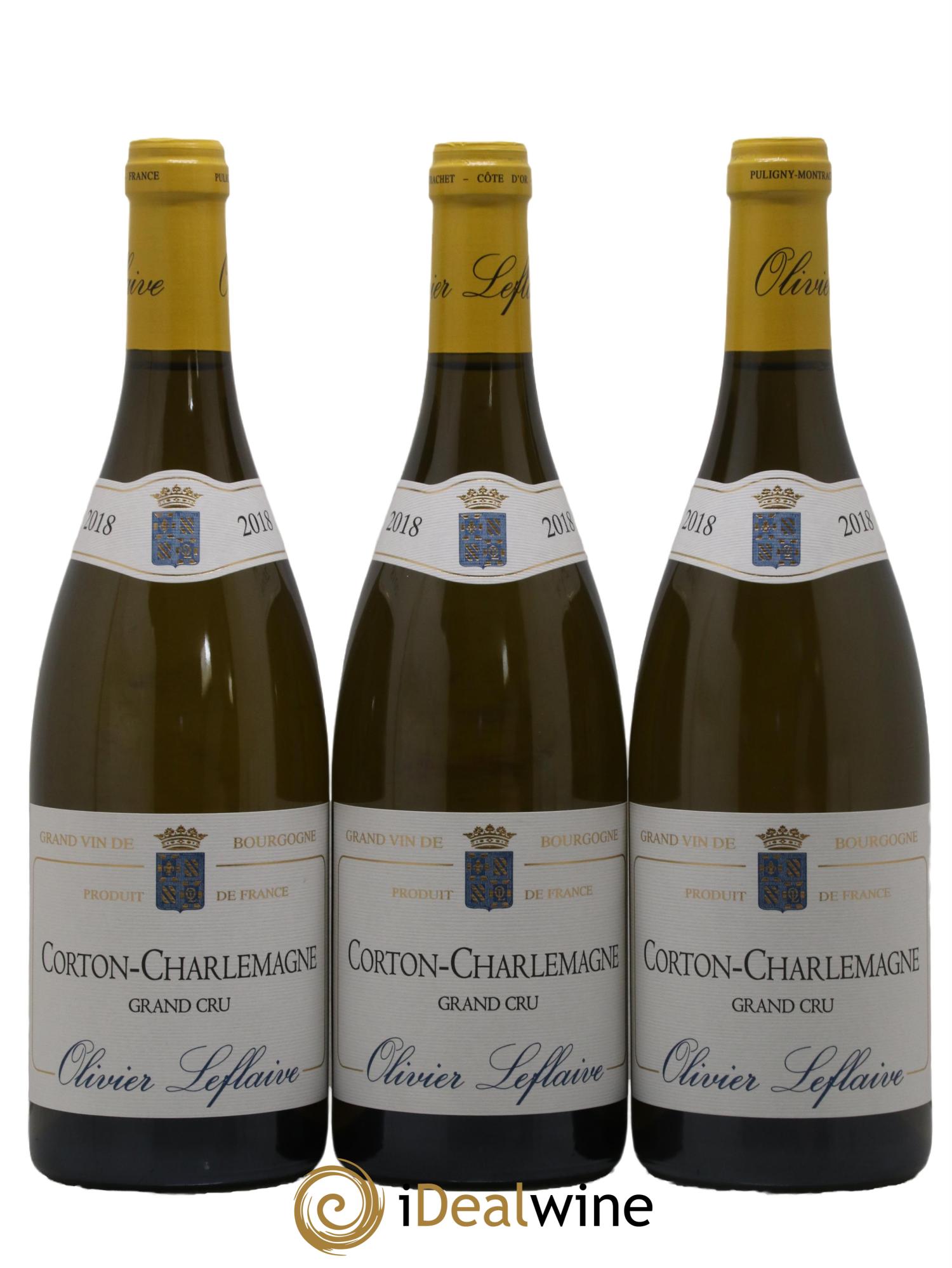 Corton-Charlemagne Grand Cru Olivier Leflaive 2018 - Lot de 6 bouteilles - 3