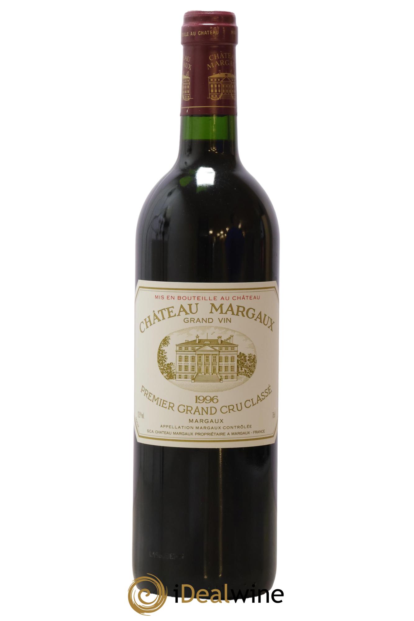Château Margaux 1er Grand Cru Classé 1996 - Lot of 1 bottle - 0