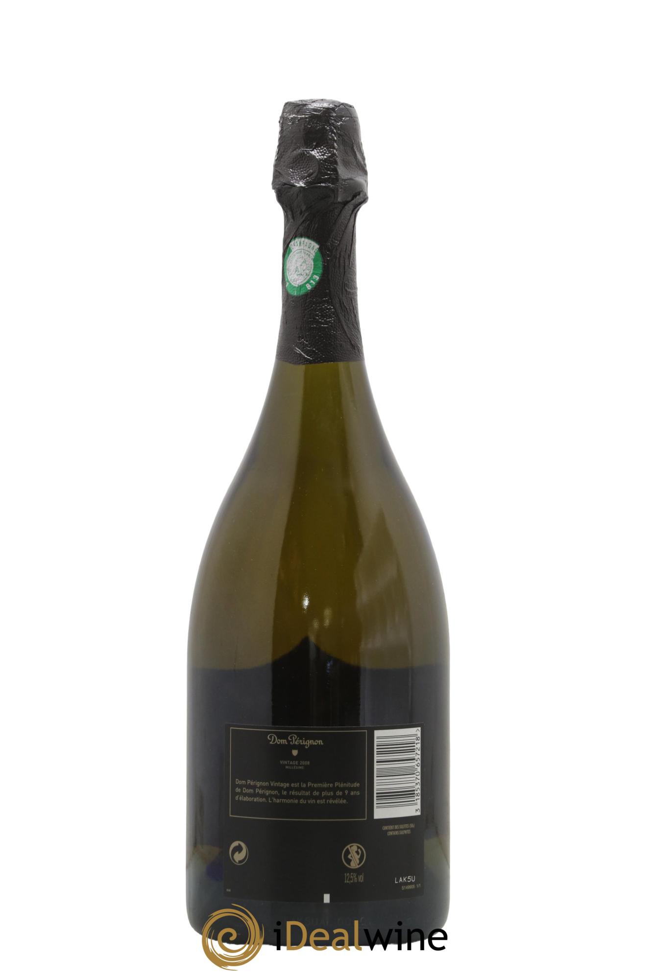 Brut Dom Pérignon 2008 - Posten von 1 Flasche - 1