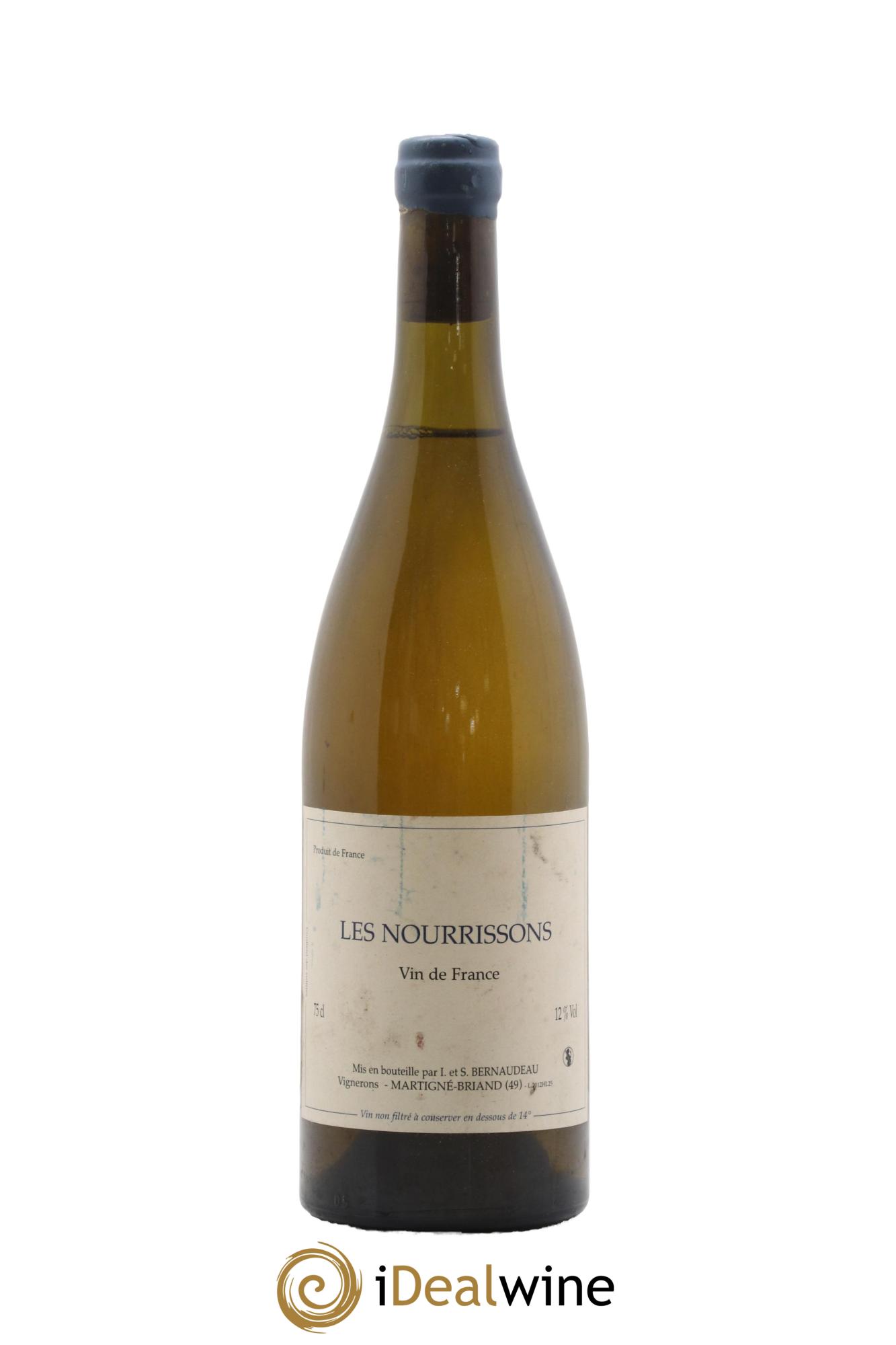 Vin de France Les Nourrissons Stéphane Bernaudeau 2012 - Lot of 1 bottle - 0