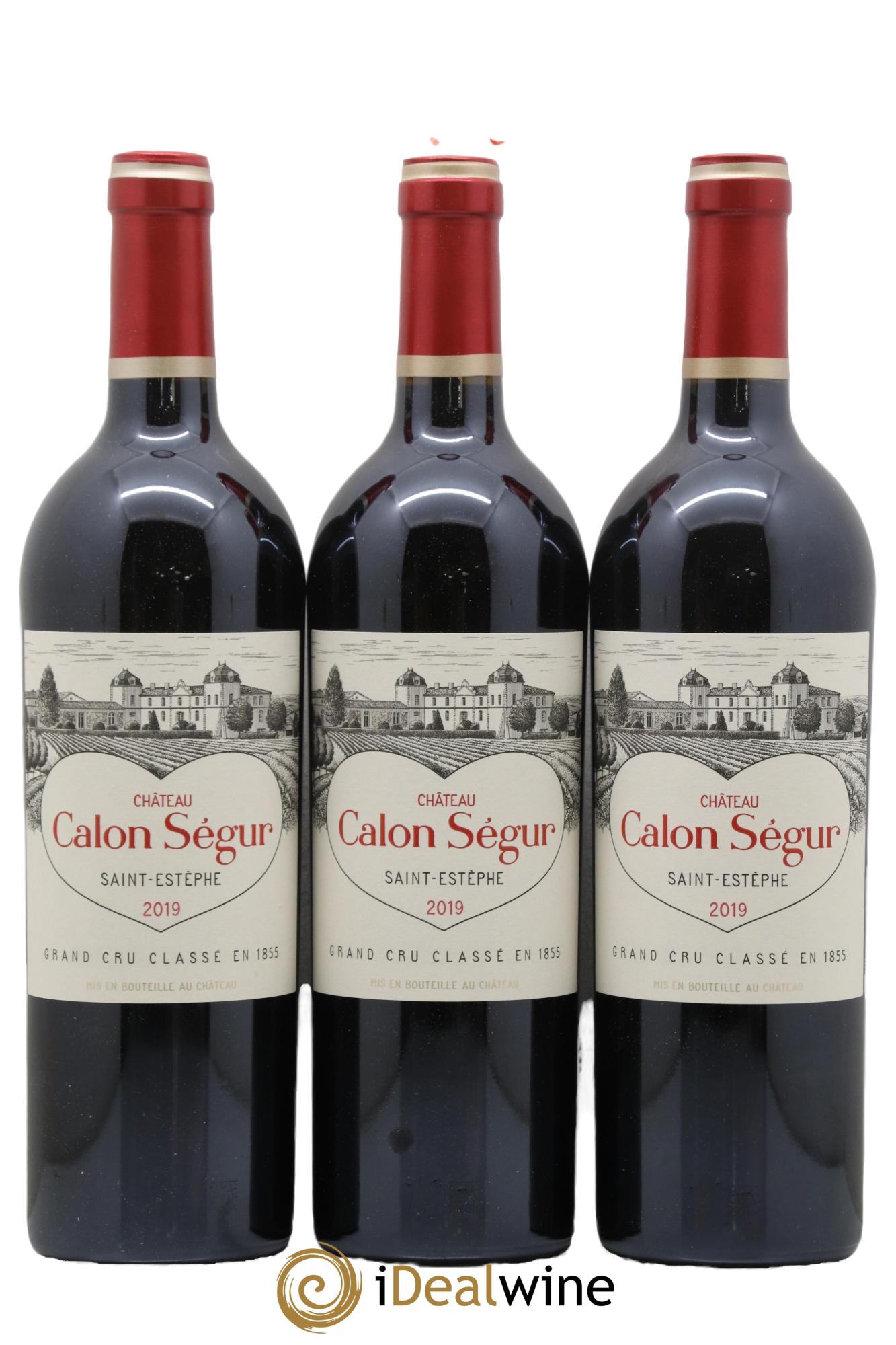 Château Calon Ségur 3ème Grand Cru Classé 2019 - Lot de 6 bouteilles - 1