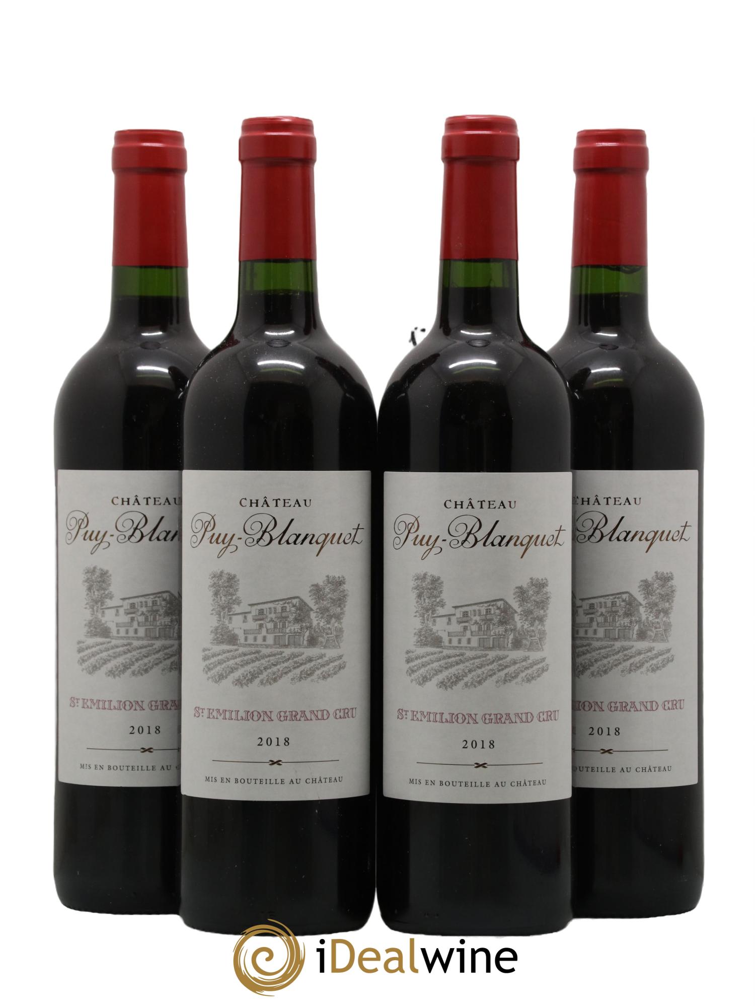 Château Puy Blanquet 2018 - Lot de 4 bouteilles - 0
