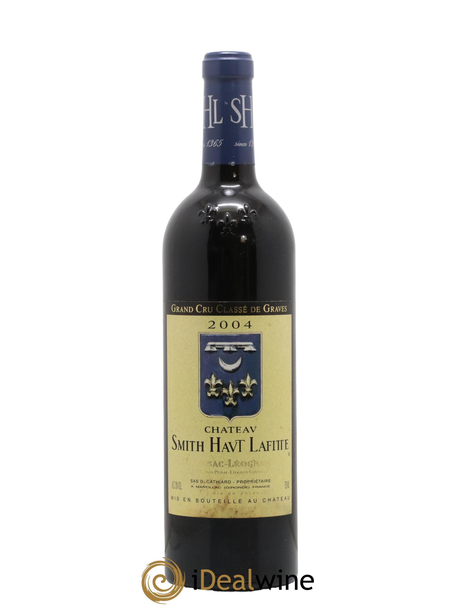 Château Smith Haut Lafitte Cru Classé de Graves 2004 - Lot de 1 bouteille - 0