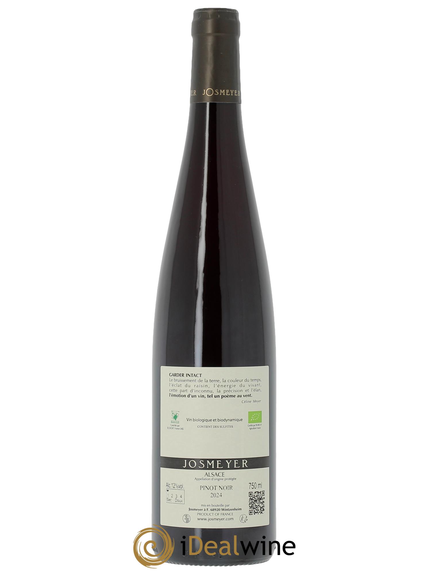 Alsace Pinot Noir Josmeyer (Domaine) 2024 - Lot of 1 bottle - 1