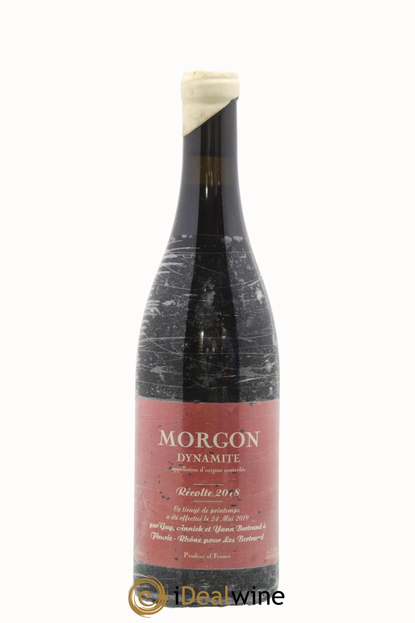 Morgon Dynamite Yann Bertrand 2018 - Posten von 1 Flasche - 0