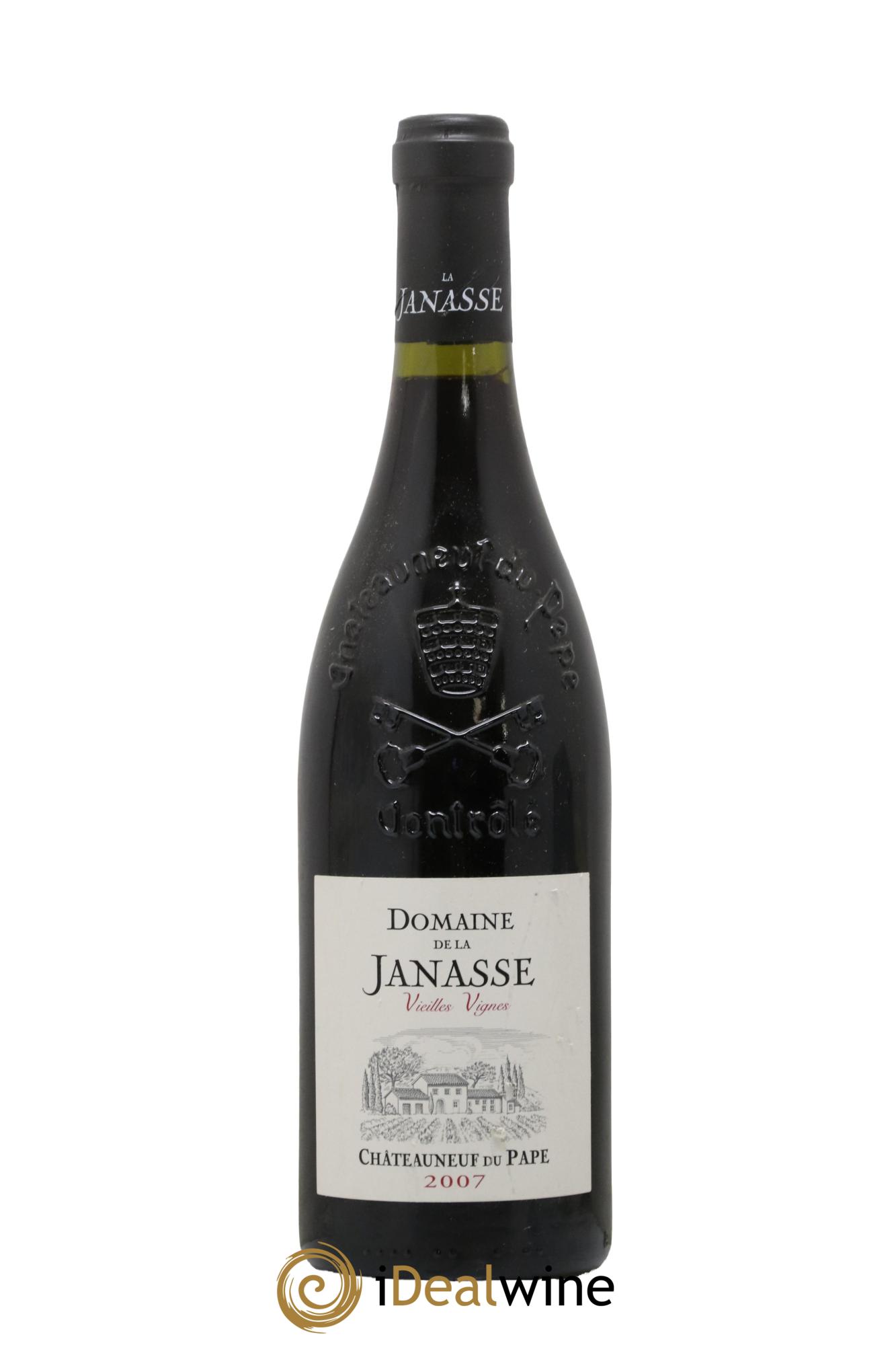 Châteauneuf-du-Pape Cuvée Vieilles Vignes La Janasse (Domaine de) 2007 - Lot de 1 bouteille - 0