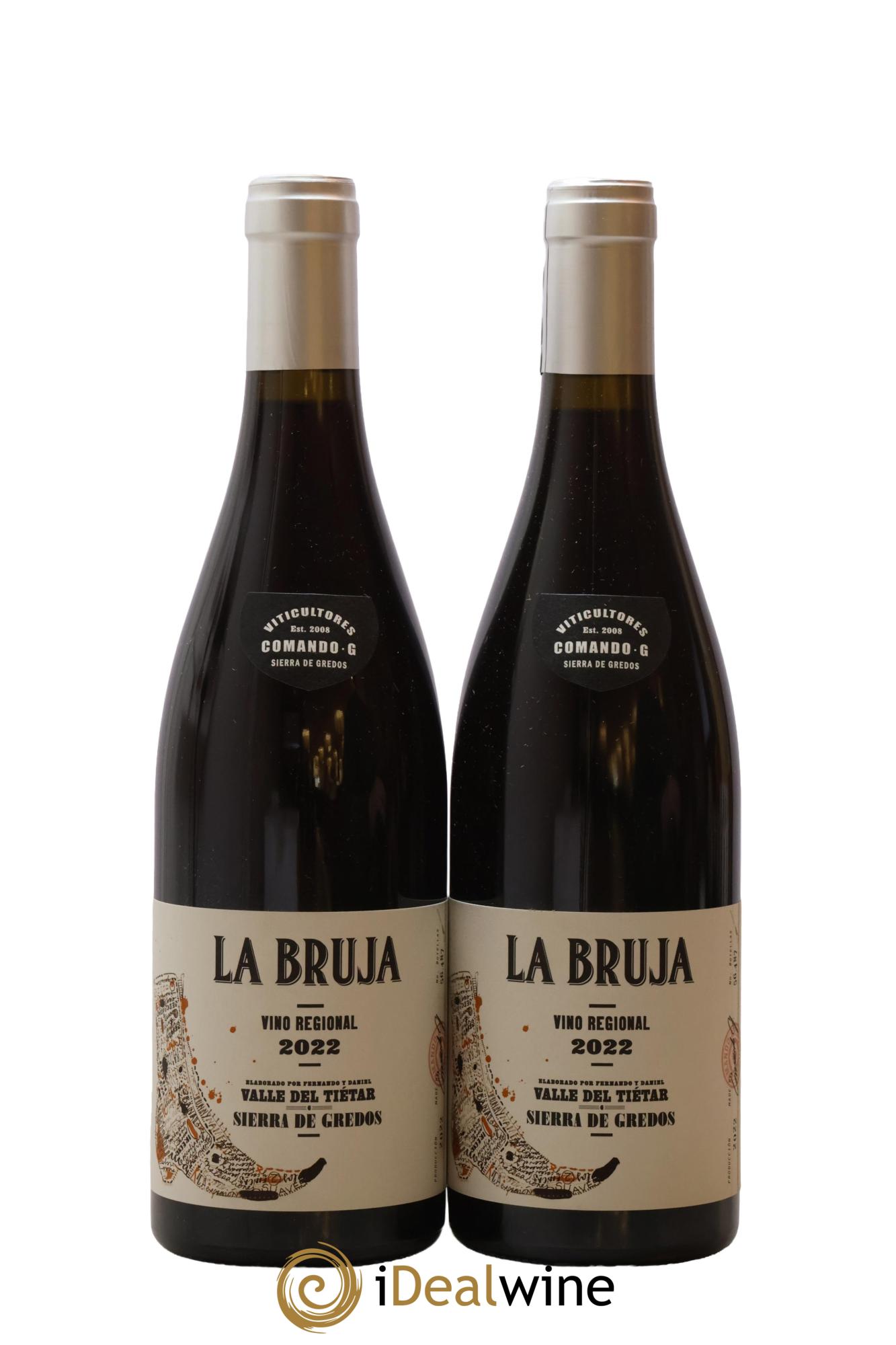Vinos de Madrid DO Comando G La Bruja de Rozas 2022 - Lot of 2 bottles - 0