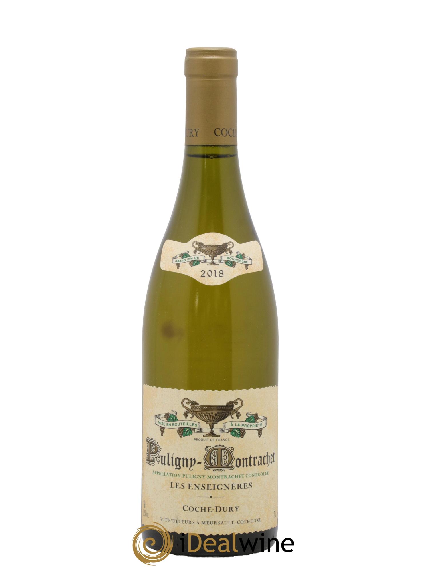 Puligny-Montrachet Les Enseignères Coche Dury (Domaine) 2018 - Posten von 1 Flasche - 0