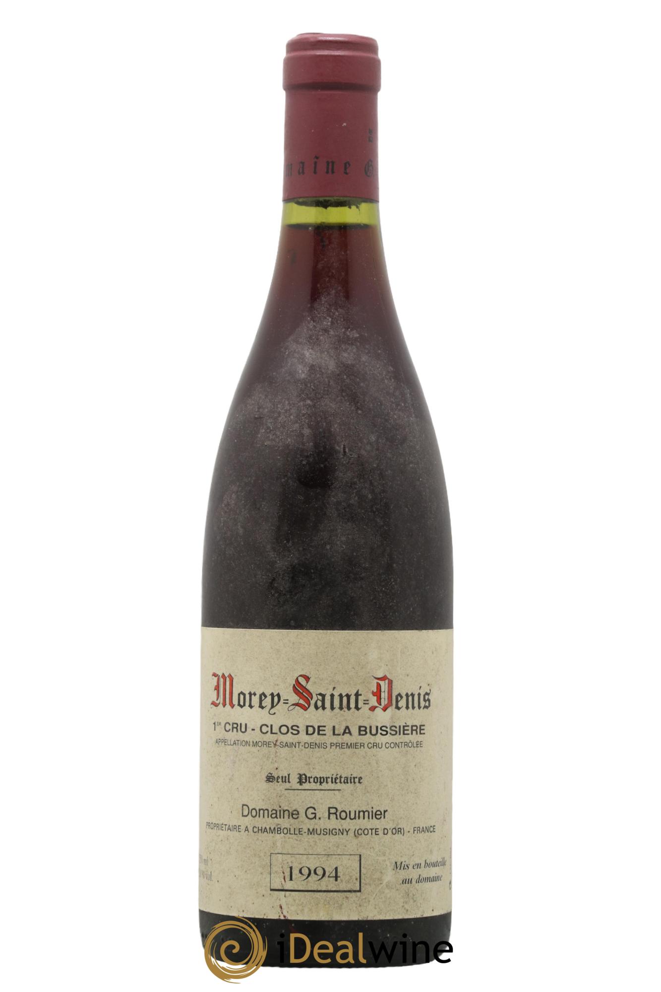 Morey Saint-Denis 1er Cru Clos de la Bussière Georges Roumier (Domaine) 1994 - Lot of 1 bottle - 0