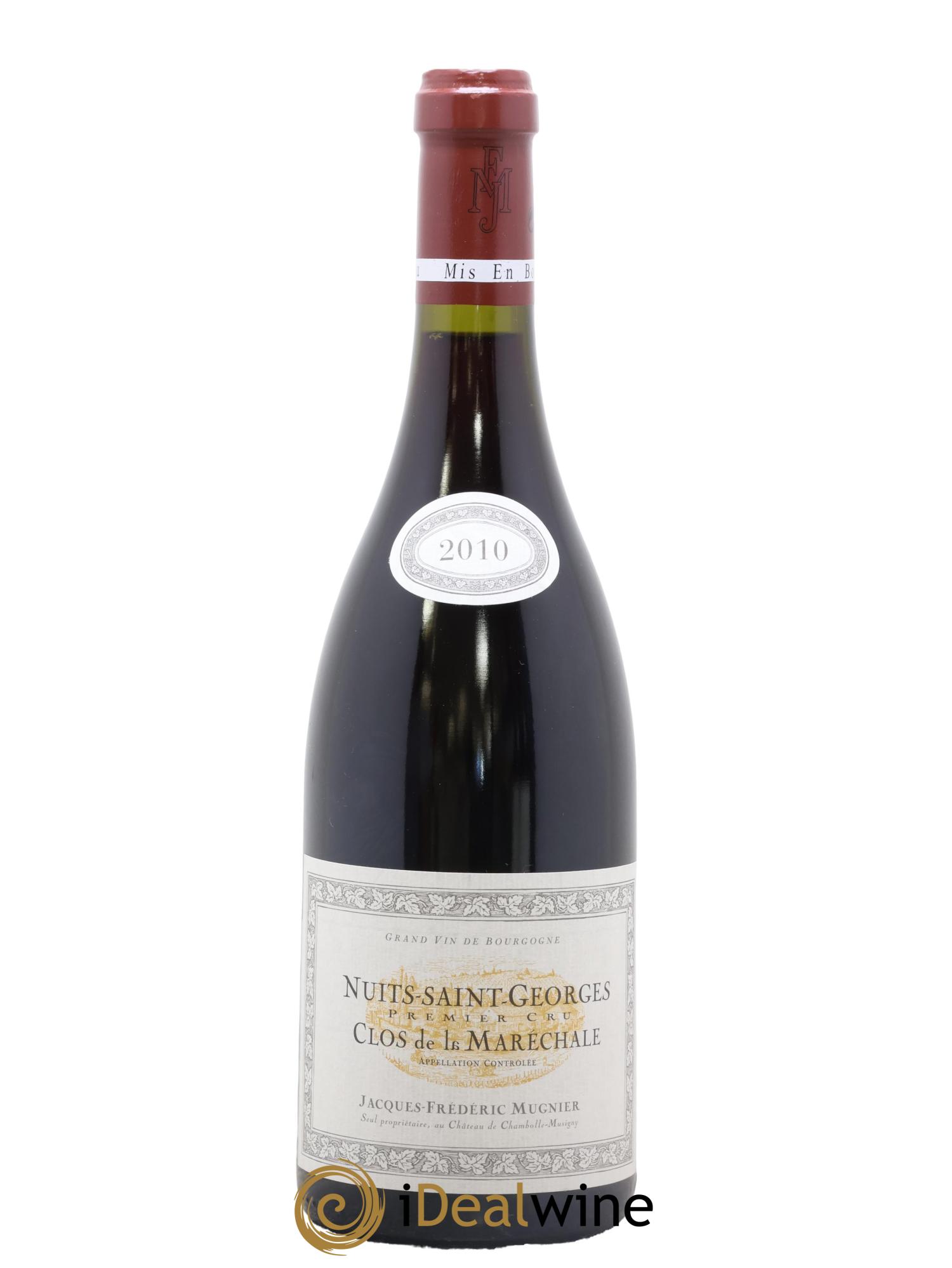 Nuits-Saint-Georges 1er Cru Clos de La Maréchale Jacques-Frédéric Mugnier 2010 - Lotto di 1 bottiglia - 0