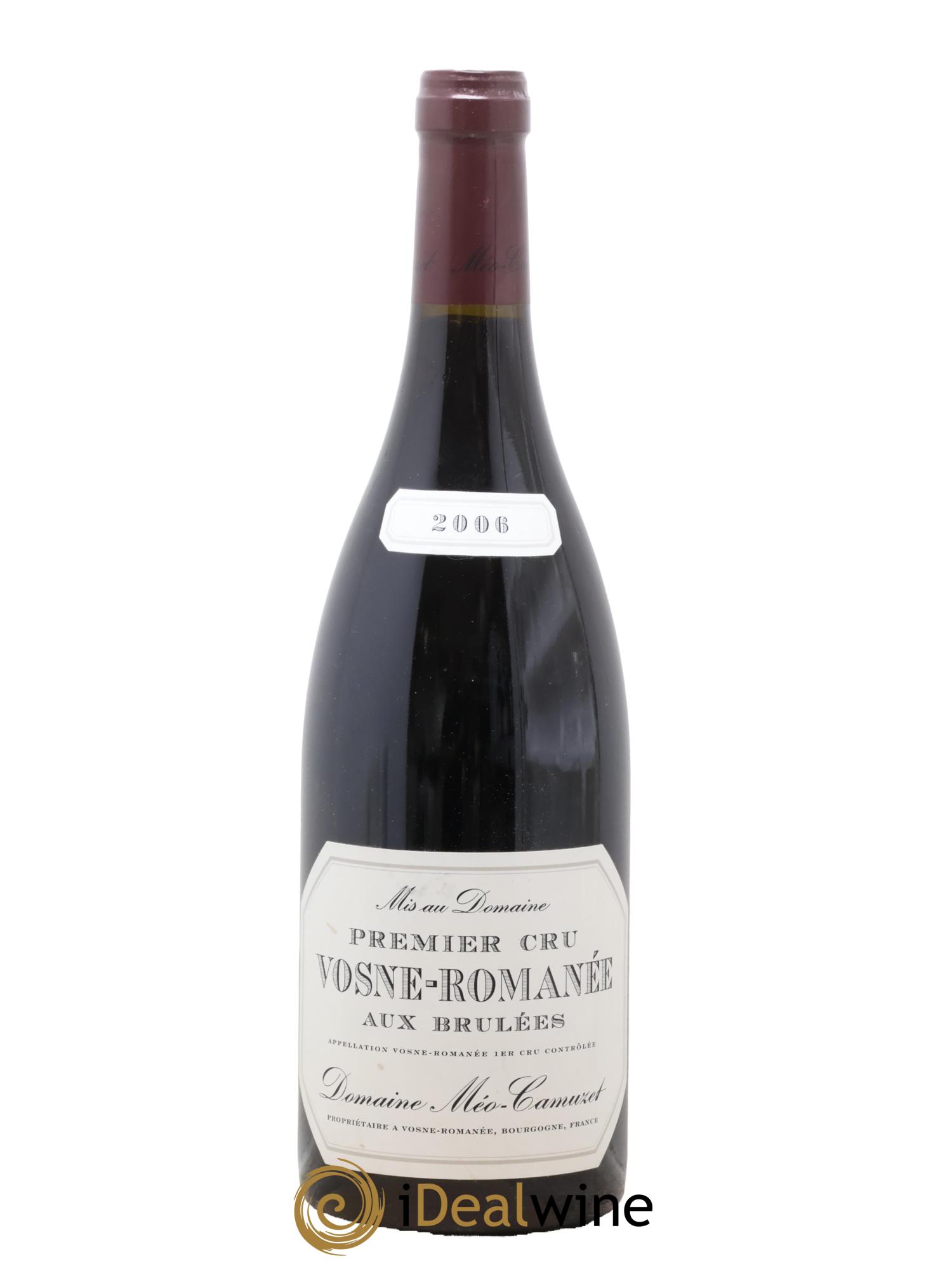 Vosne-Romanée 1er Cru Aux Brûlées Méo-Camuzet (Domaine) 2006 - Lotto di 1 bottiglia - 0