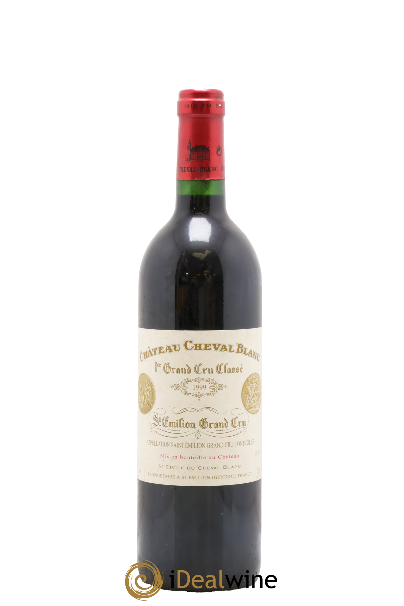 Château Cheval Blanc 1er Grand Cru Classé A 1999 - Lot de 1 bouteille - 0
