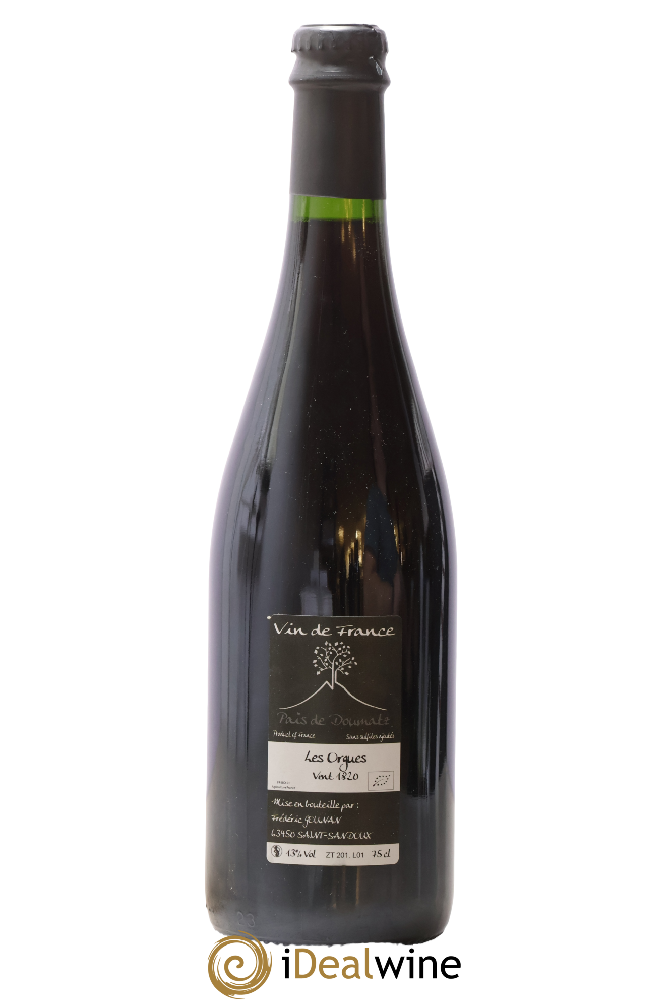 Vin de France Les Orgues Vignoble de l'Arbre Blanc 2018 - Lot of 1 bottle - 1