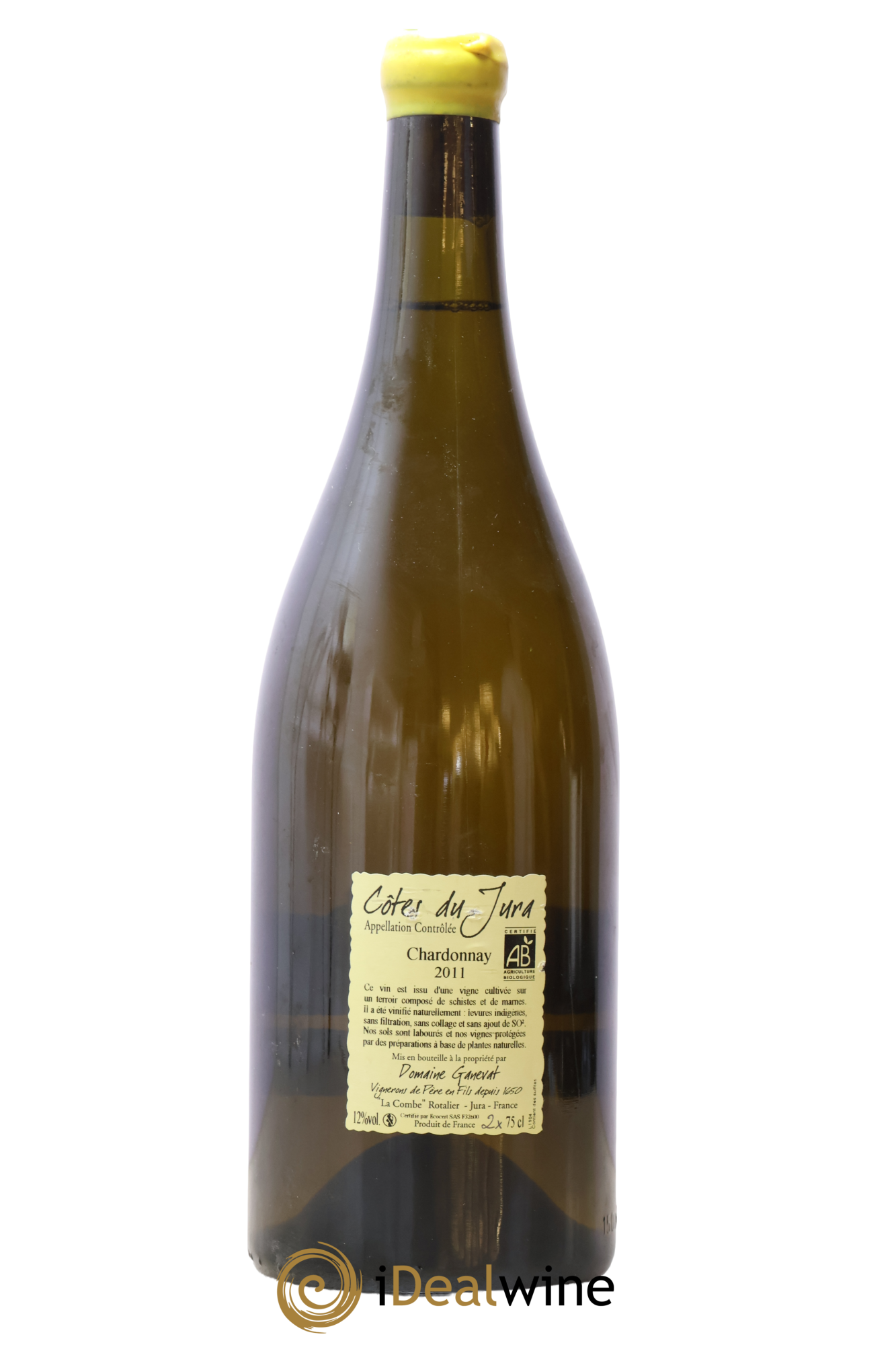 Côtes du Jura Grusse en Billat Jean-François Ganevat (Domaine) 2011 - Lot de 1 magnum - 1