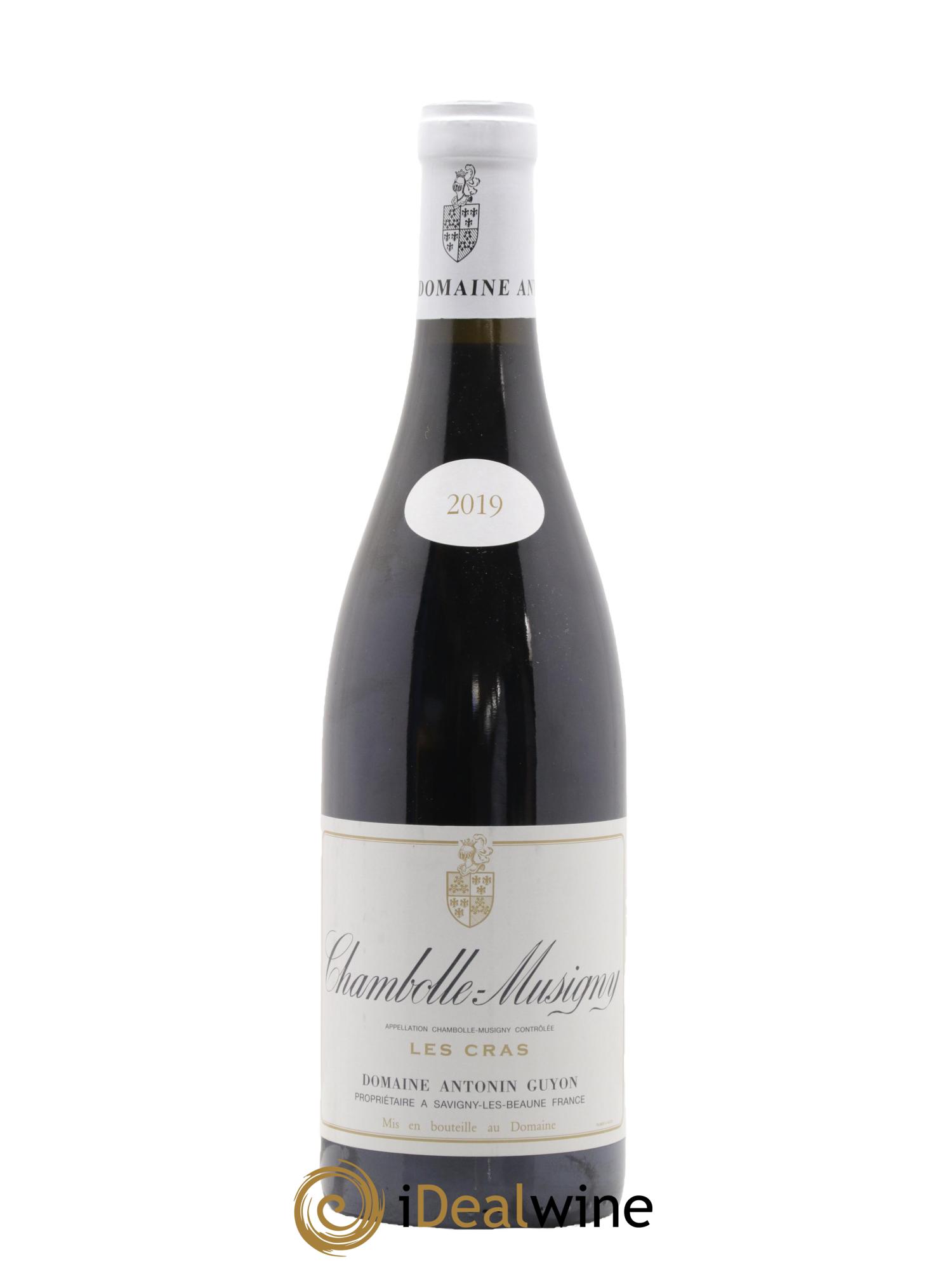Chambolle-Musigny Les Cras Antonin Guyon 2019 - Lot de 1 bouteille - 0