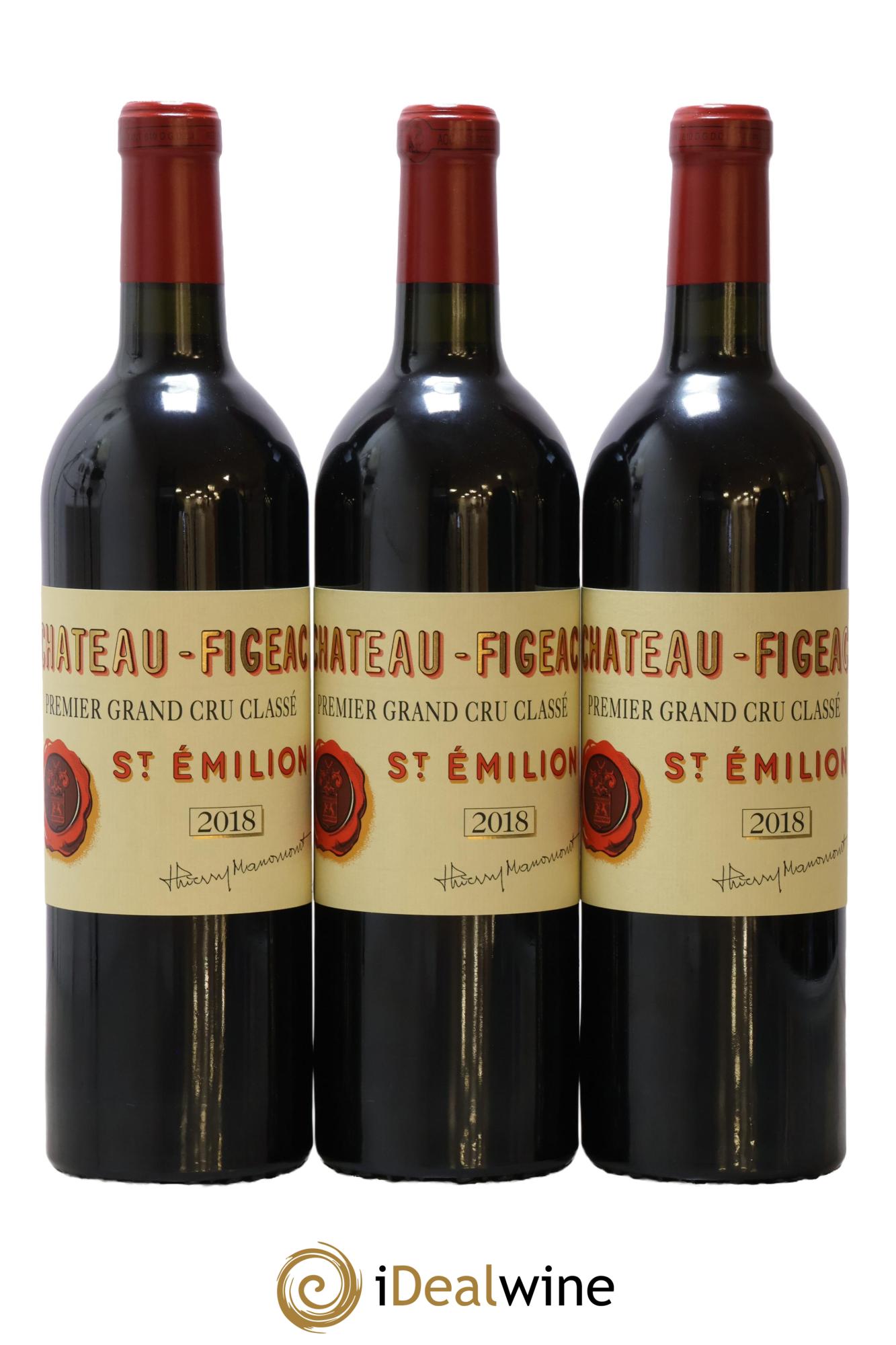 Château Figeac 1er Grand Cru Classé A  2018 - Lot de 6 bouteilles - 2