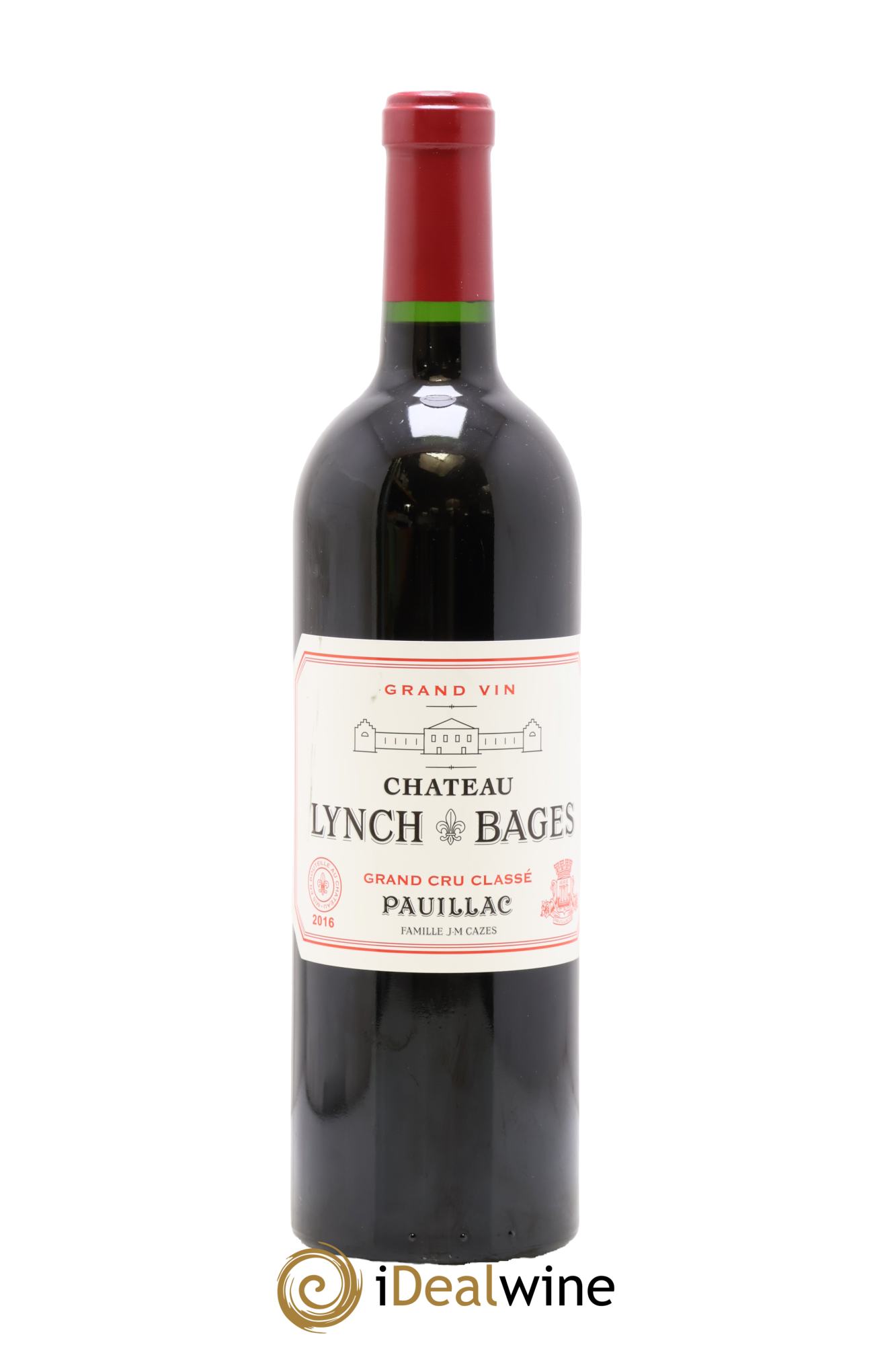 Château Lynch Bages 5ème Grand Cru Classé 2016 - Lot de 1 bouteille - 0