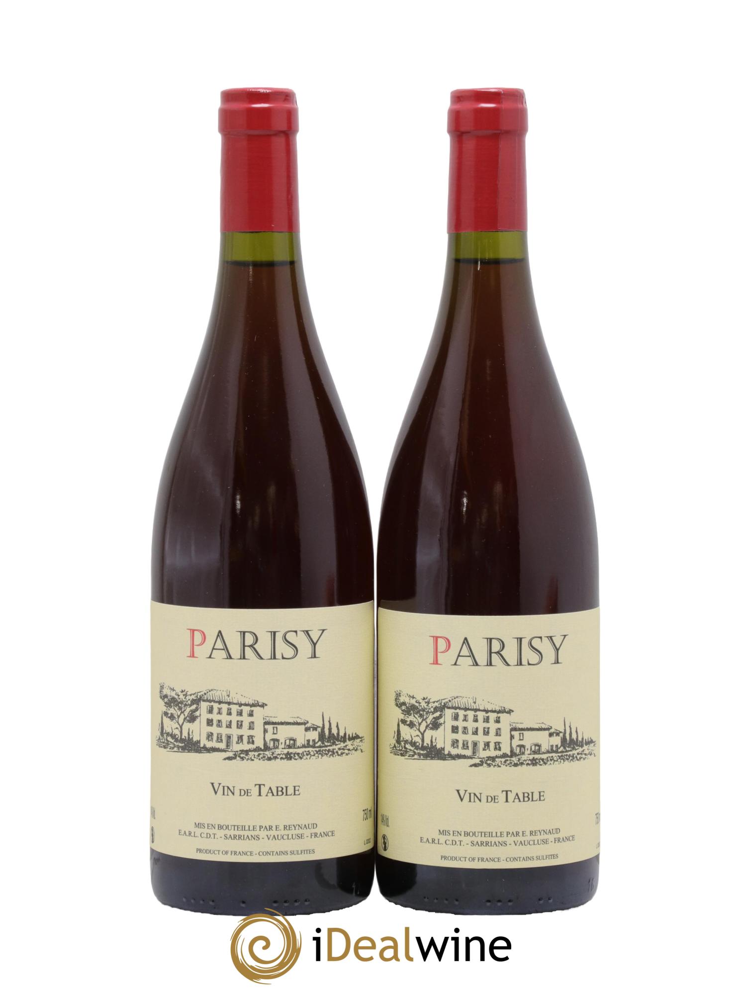 Vin de Table Parisy Emmanuel Reynaud 2020 - Lot of 2 bottles - 0