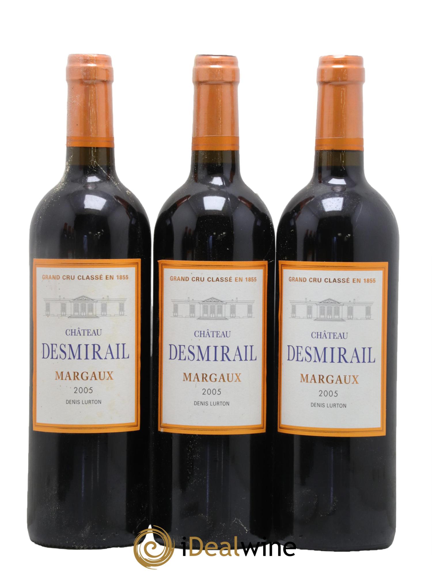Château Desmirail 3ème Grand Cru Classé 2005 - Lot de 6 bouteilles - 1