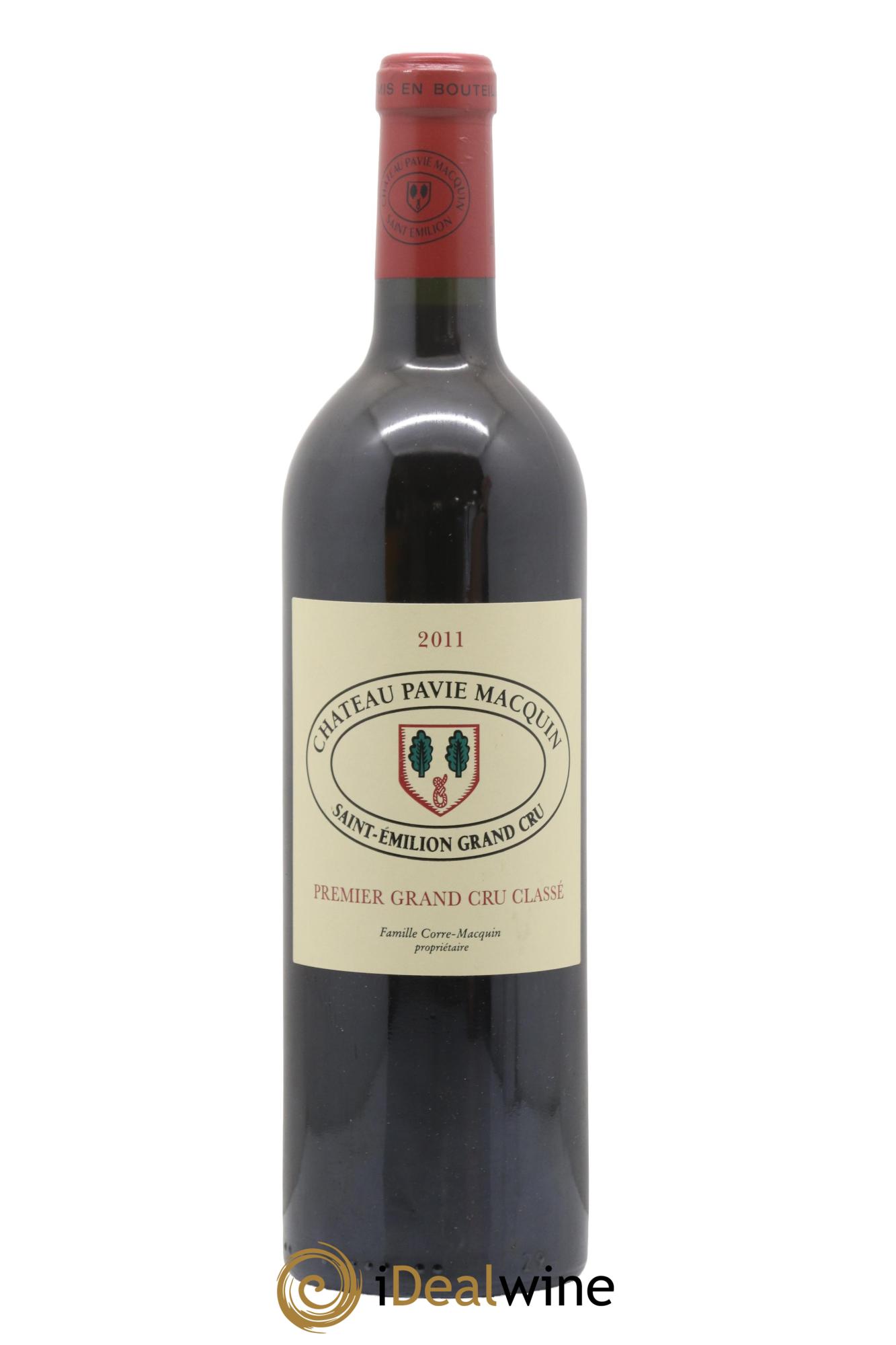 Château Pavie Macquin 1er Grand Cru Classé B 2011 - Posten von 1 Flasche - 0