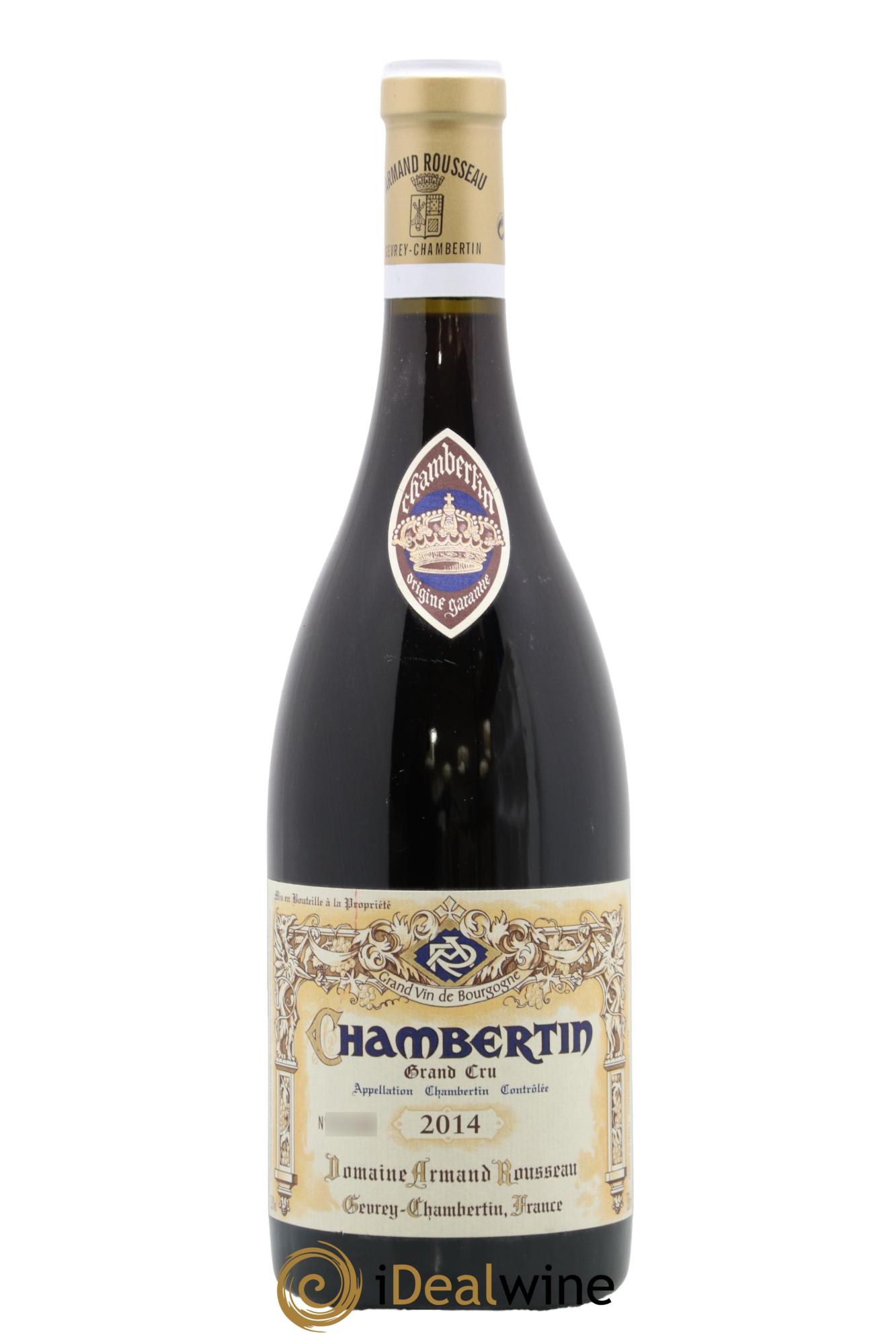 Chambertin Grand Cru Armand Rousseau (Domaine) 2014 - Posten von 1 Flasche - 0