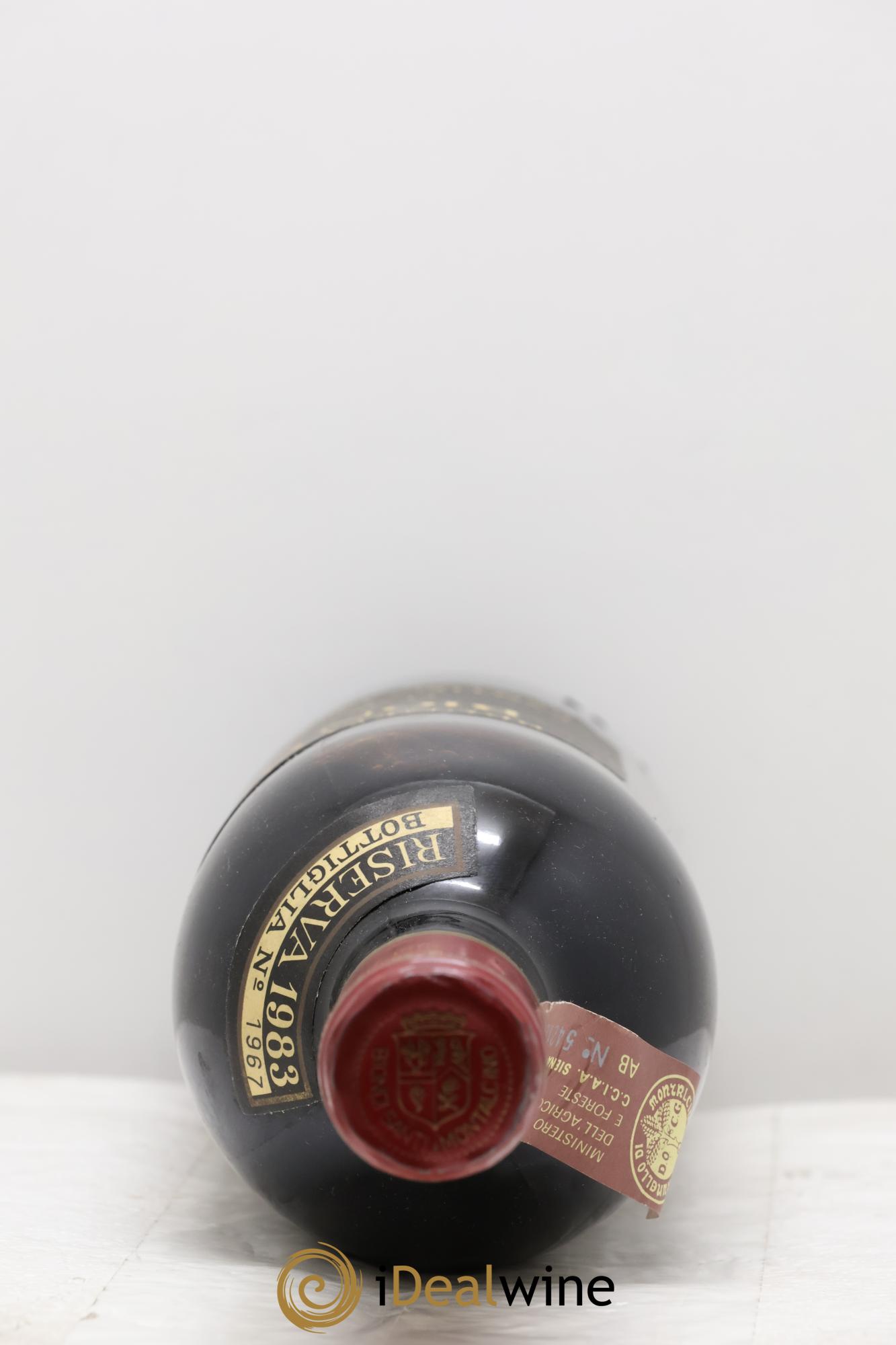 Brunello di Montalcino DOCG Riserva Biondi-Santi Tenuta Greppo 1983 - Lotto di 1 bottiglia - 1