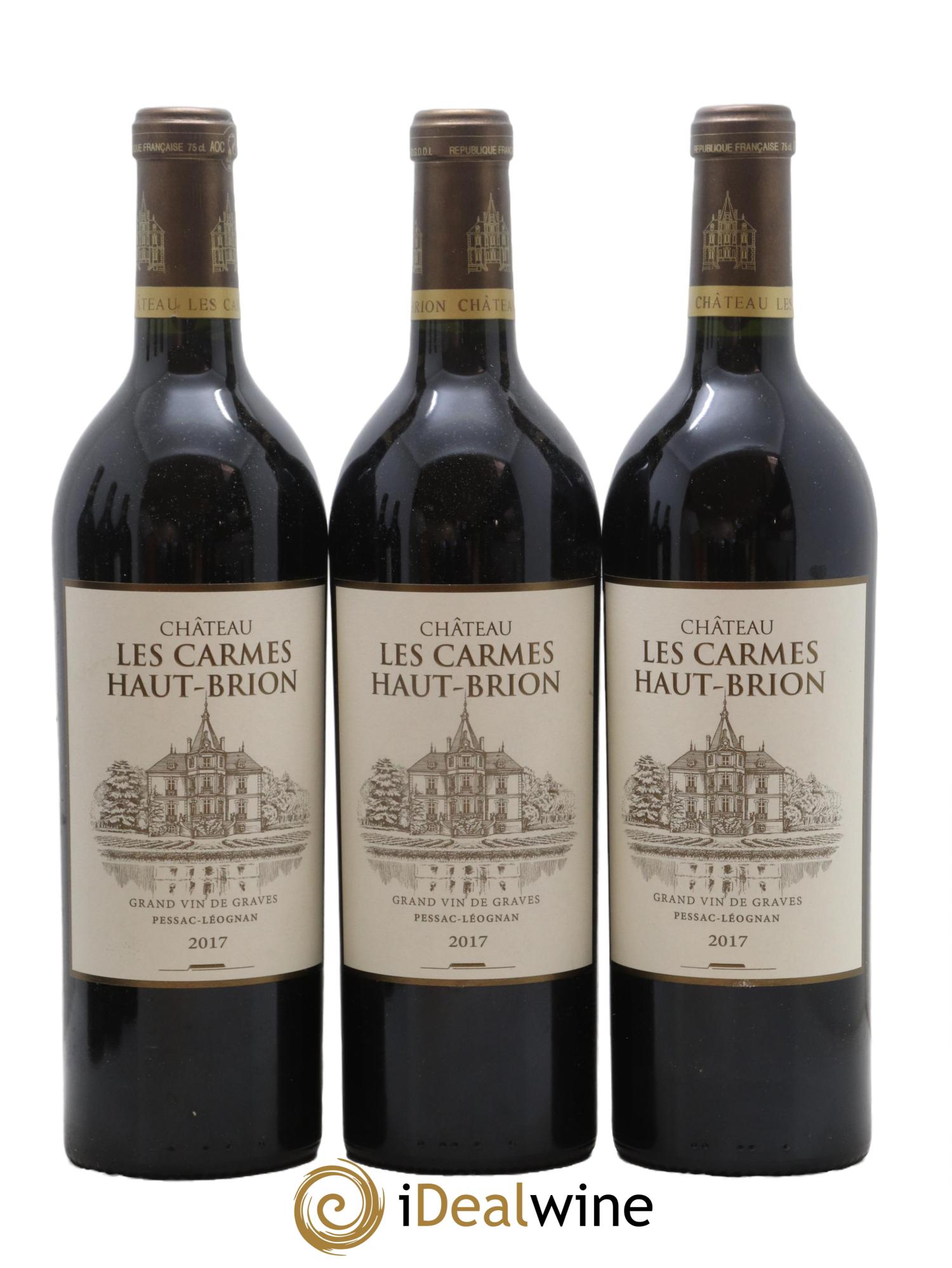 Château Les Carmes Haut-Brion 2017 - Lot de 6 bouteilles - 1